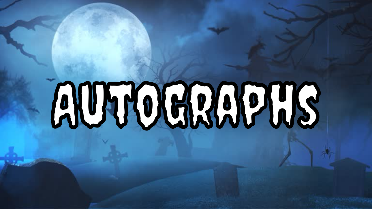 Autographed Memorabilia