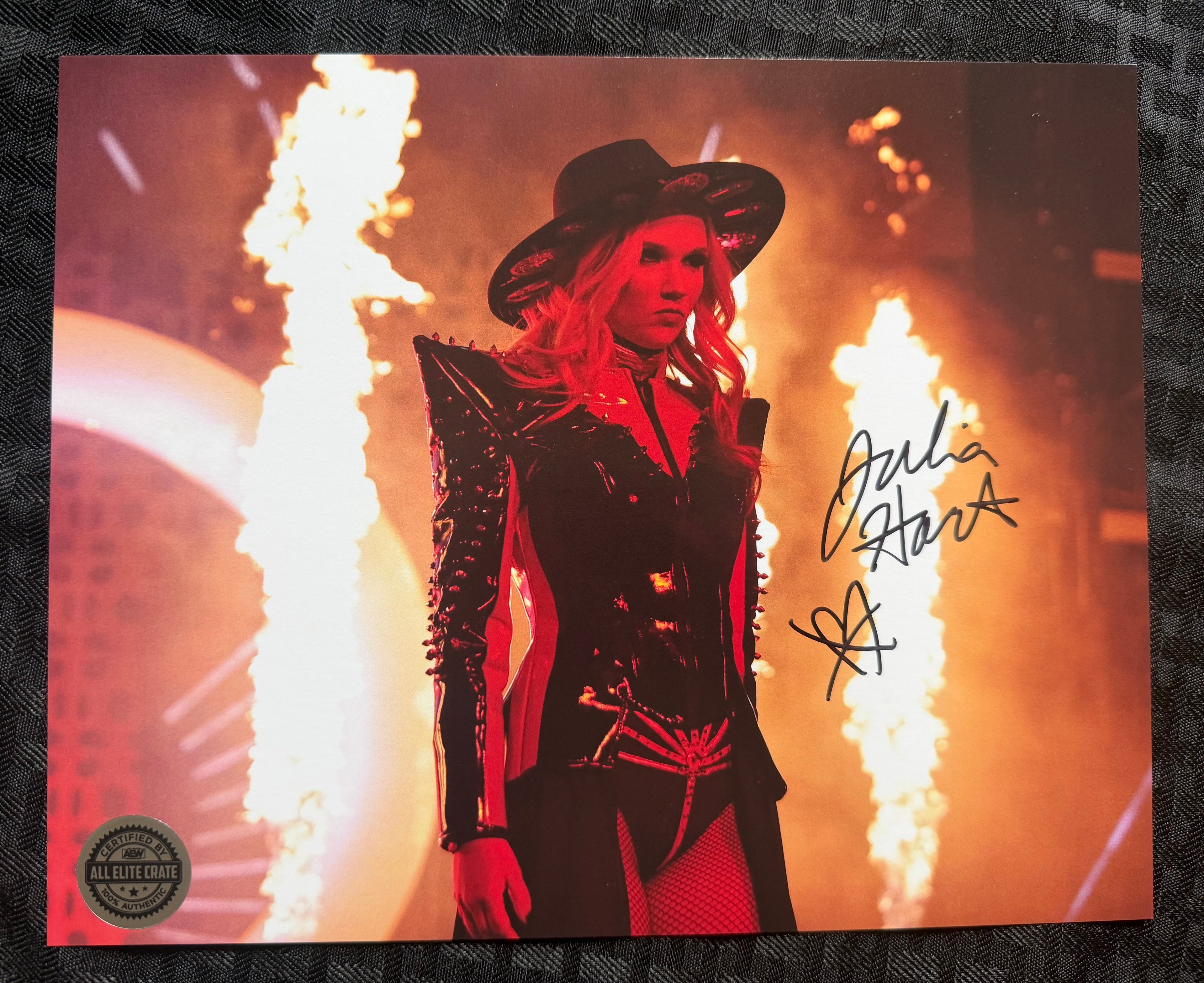 Julia Hart signed 8x10 w/COA