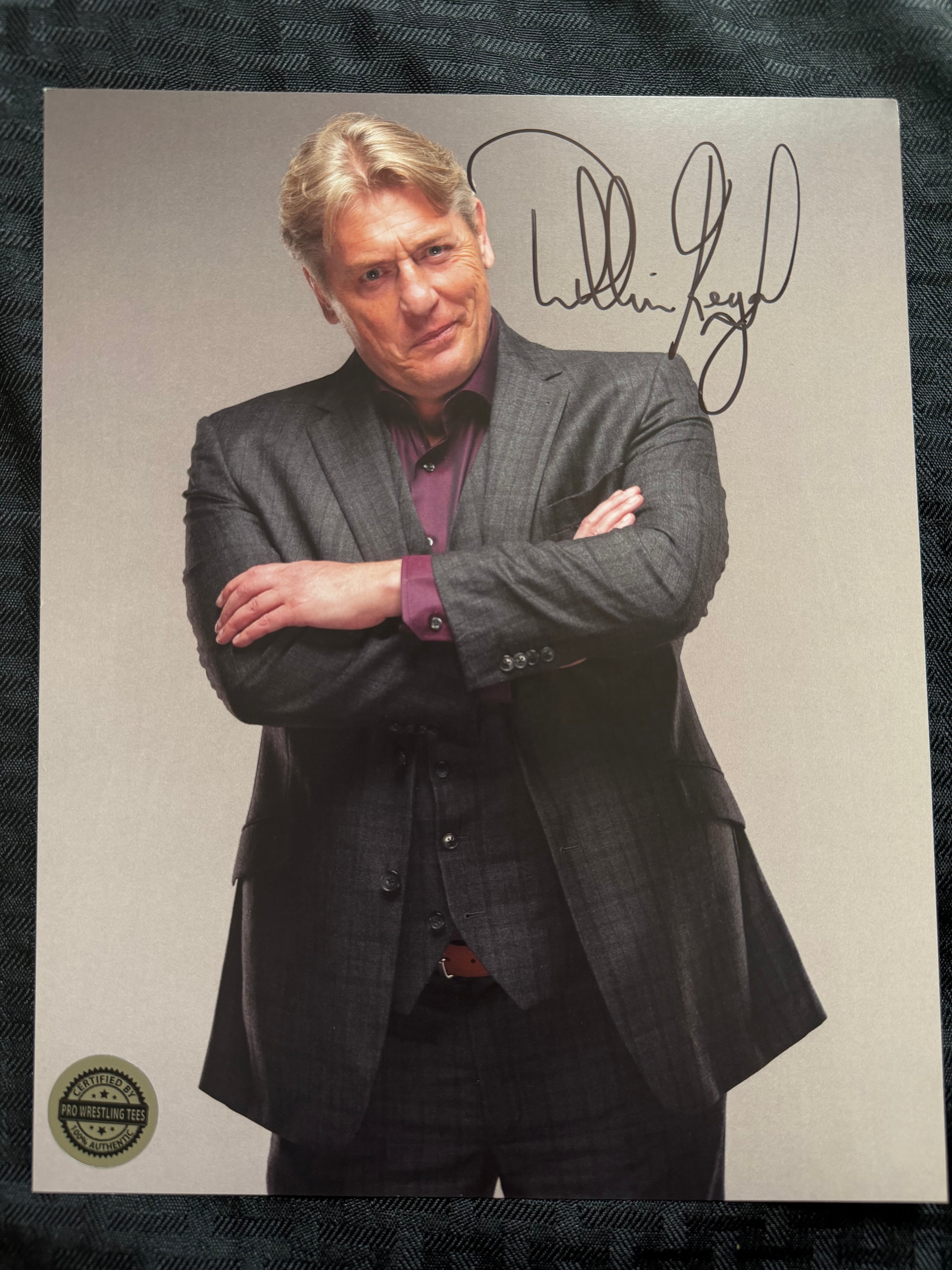 William Regal signed 8x10 w/ COA