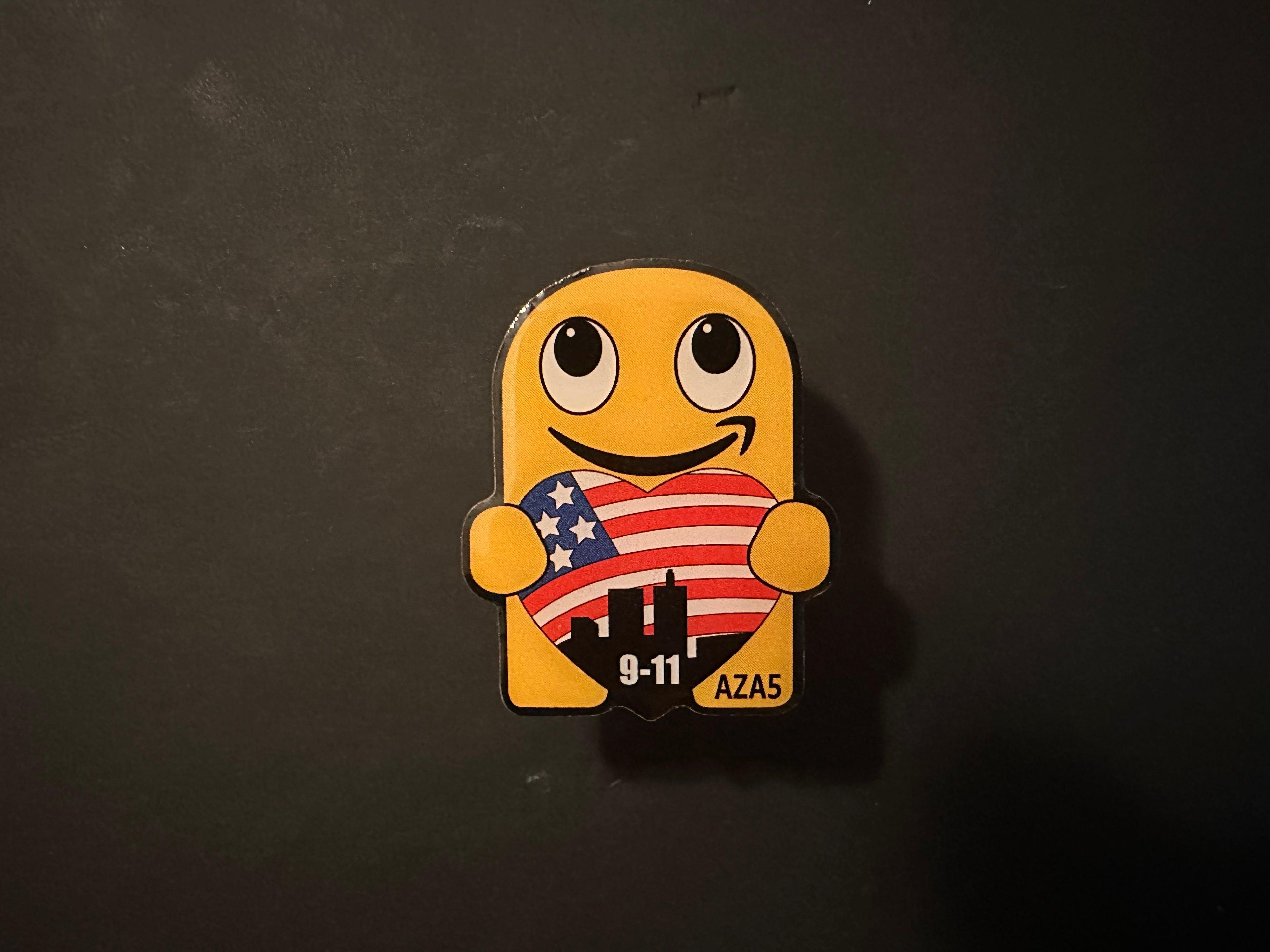 AZA5 9/11 Peccy Enamel Pin