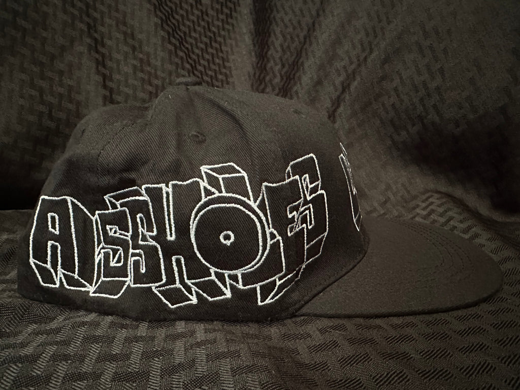 Assholes Live Forever Black Graffiti Hat