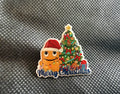 Merry Christmas Peccy Enamel Pin