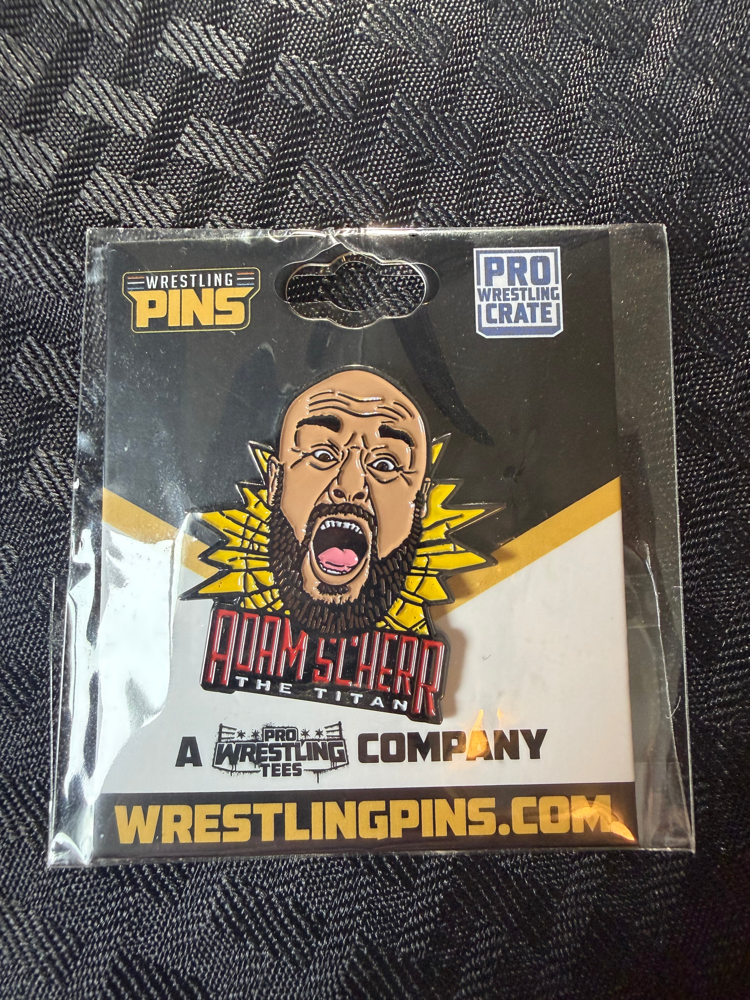 Adam Scherr / Braun Strowman Enamel Pin