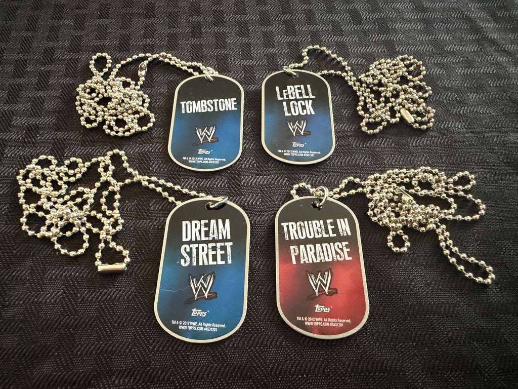 WWE Dog Tag Lot