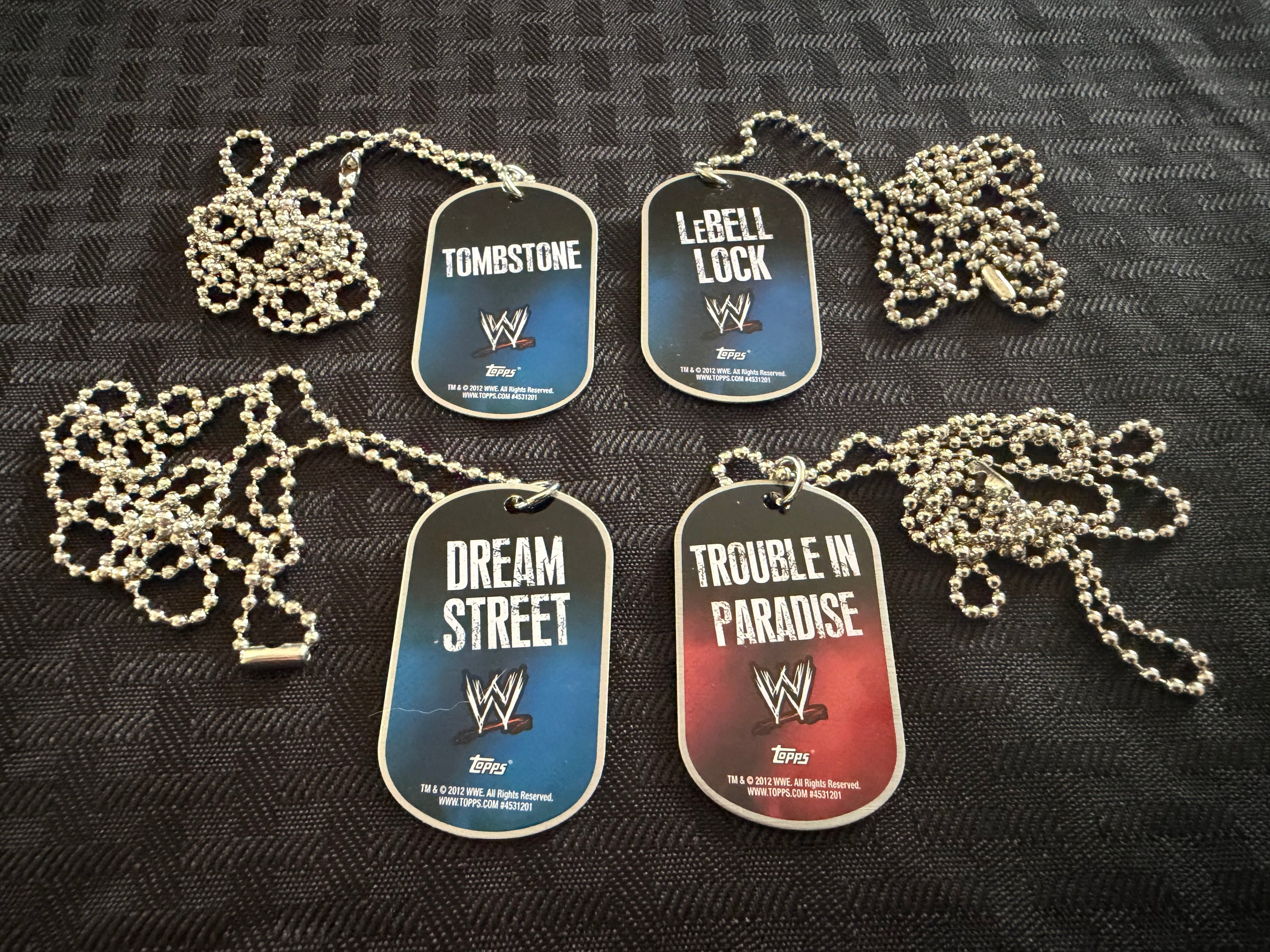 WWE Dog Tag Lot
