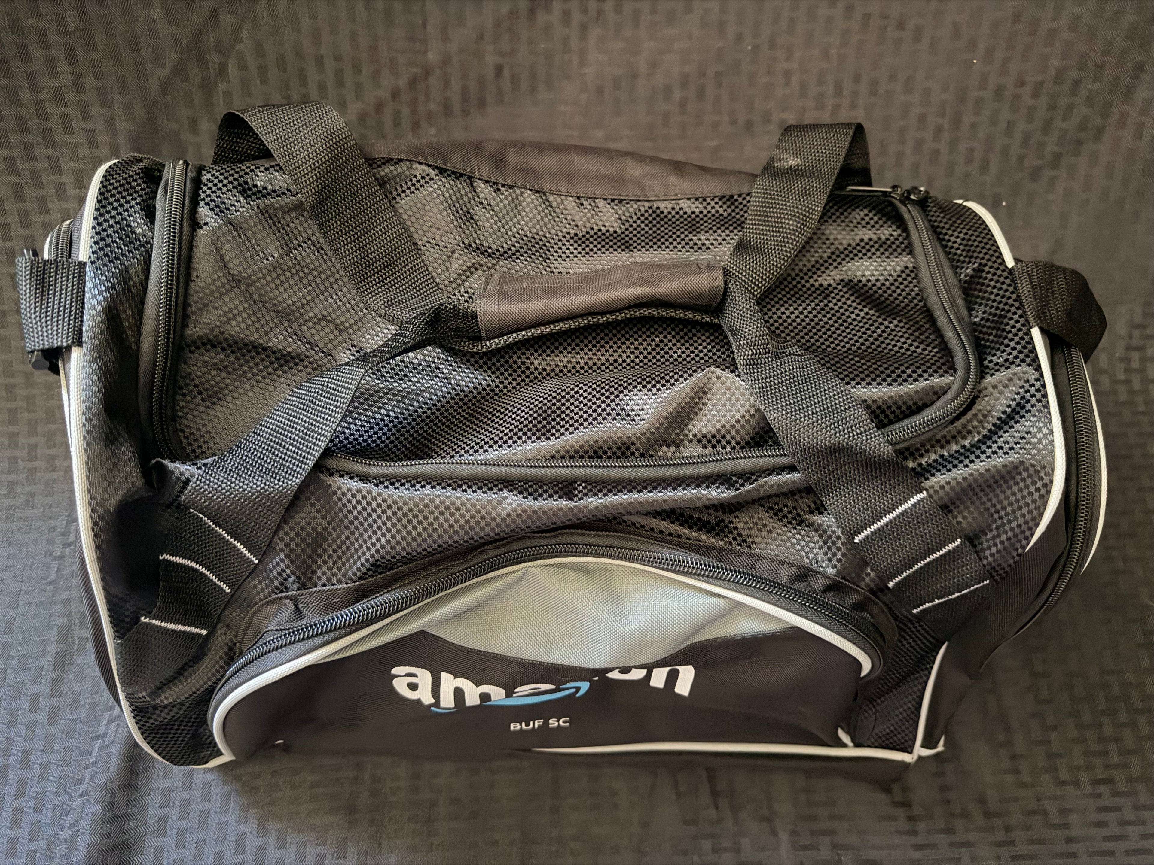 BUF5/BUF9 Smile Black Duffel Bag