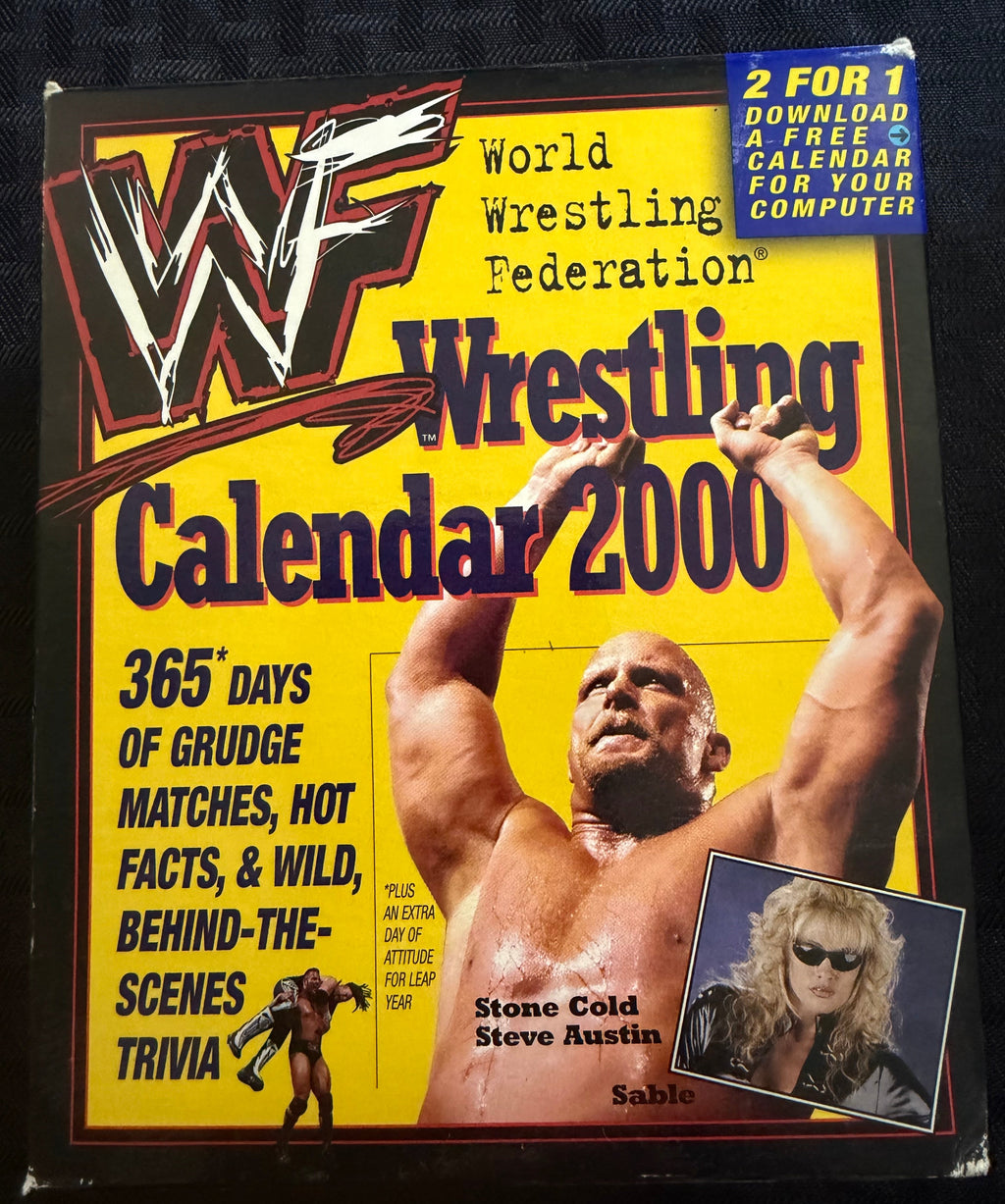 WWF 2000 Wrestling Daily Calendar