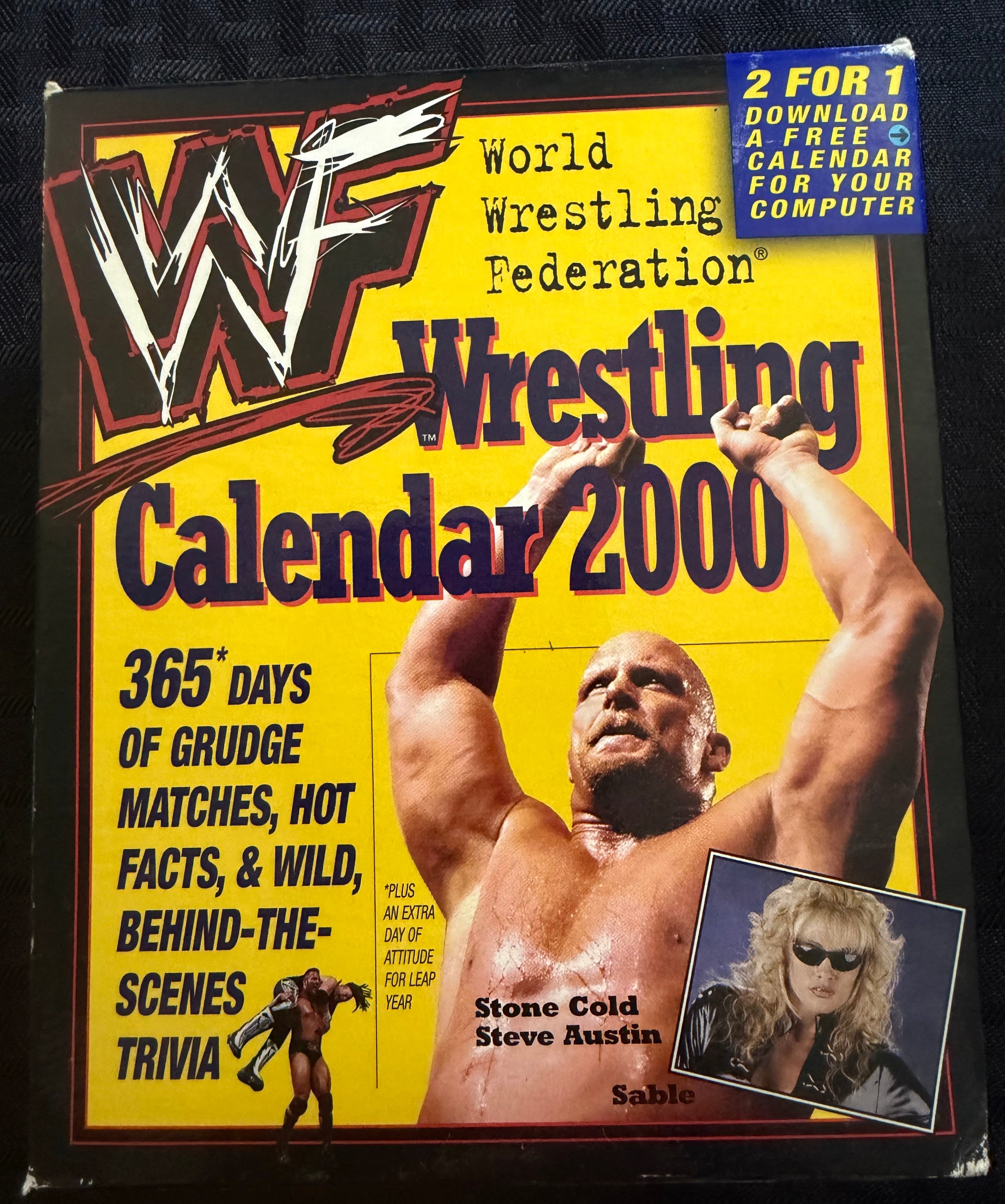 WWF 2000 Wrestling Daily Calendar