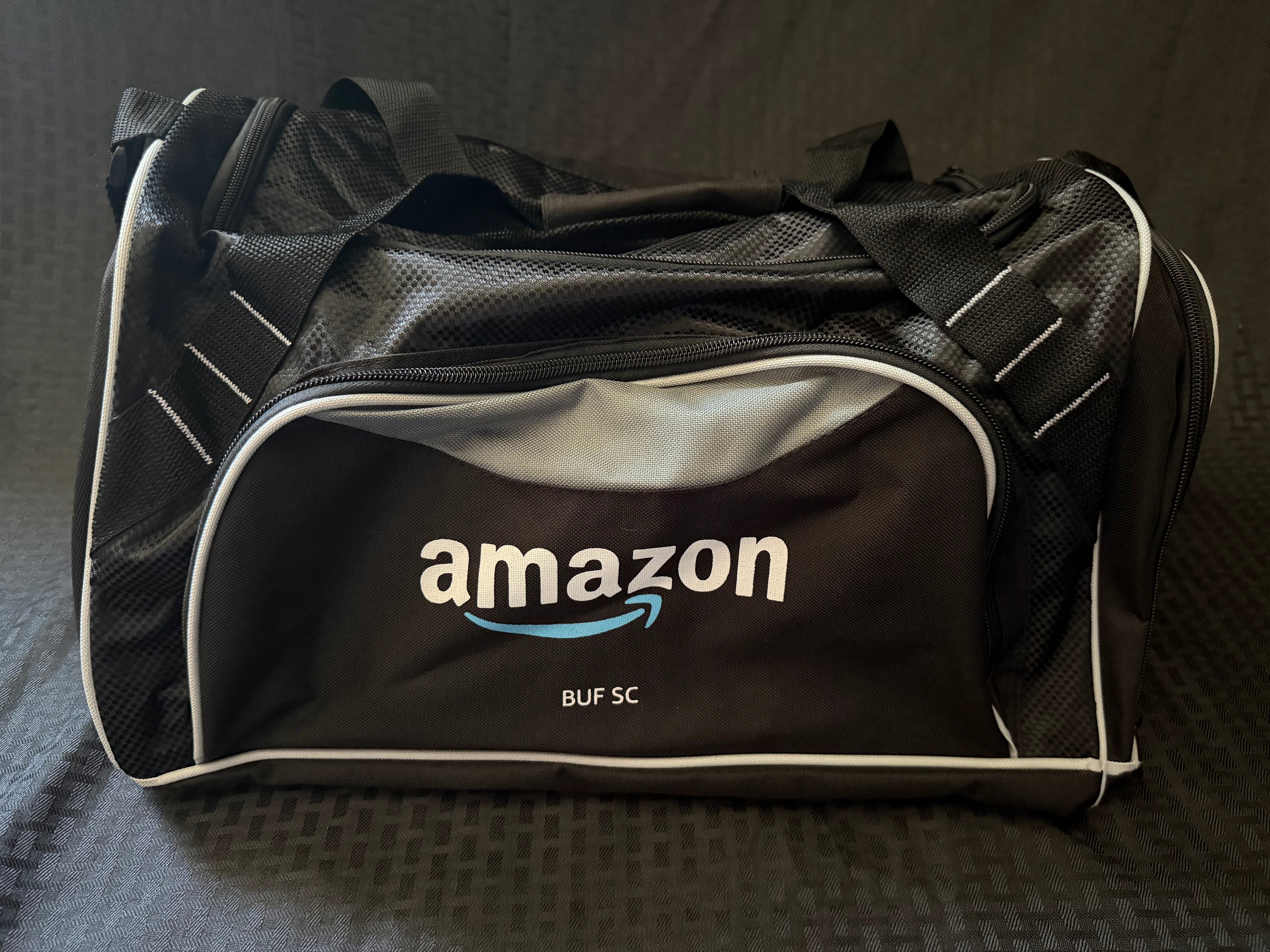 BUF5/BUF9 Smile Black Duffel Bag