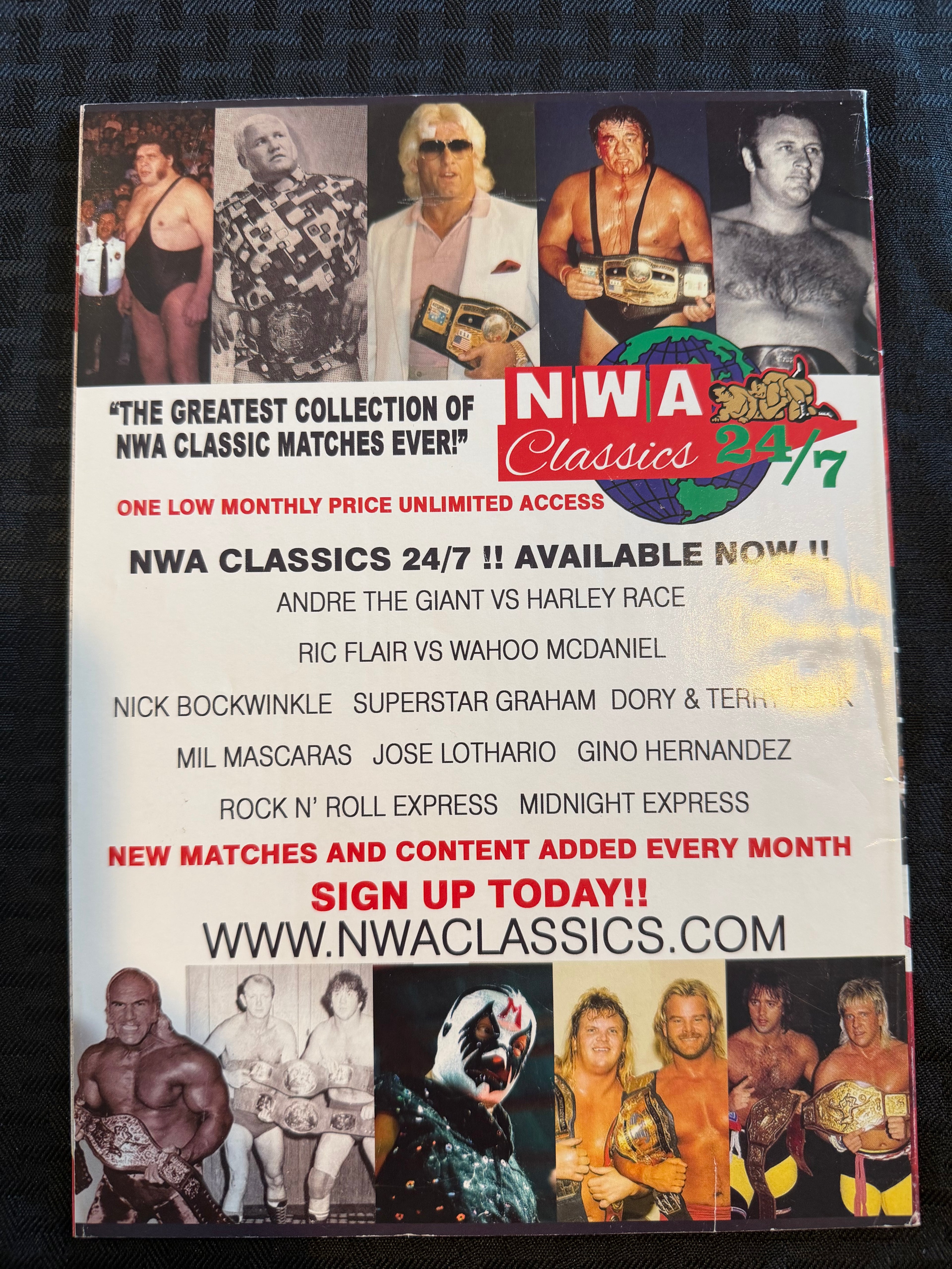 Nikki Bella signed Pro Wrestling Illustrated Magazine