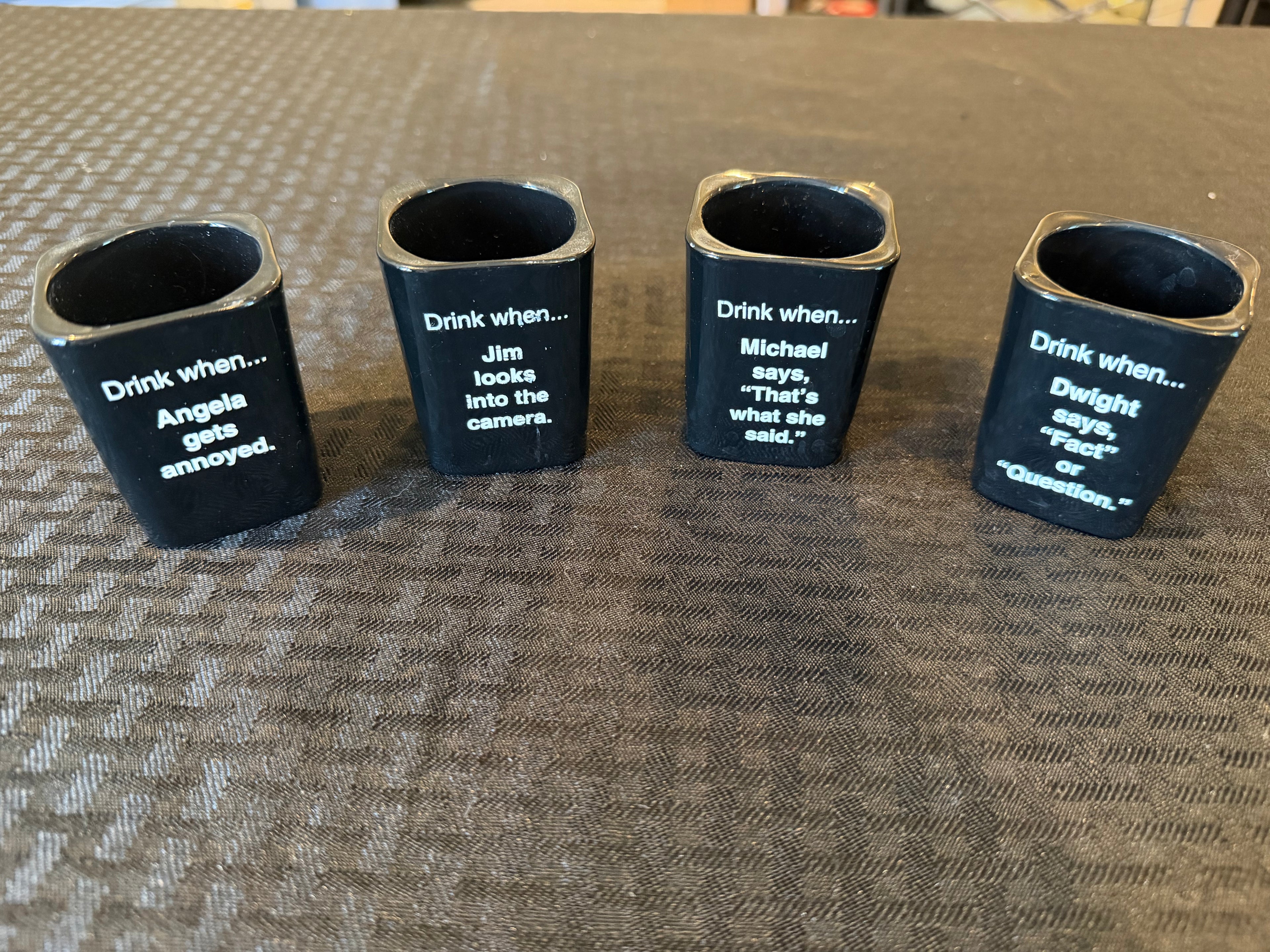 The Office Shot Glass 4pk
