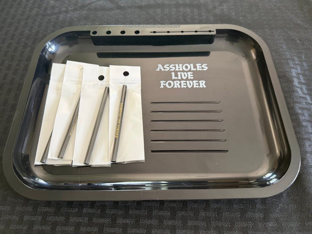 Utility Tray w/ 4 New Straws