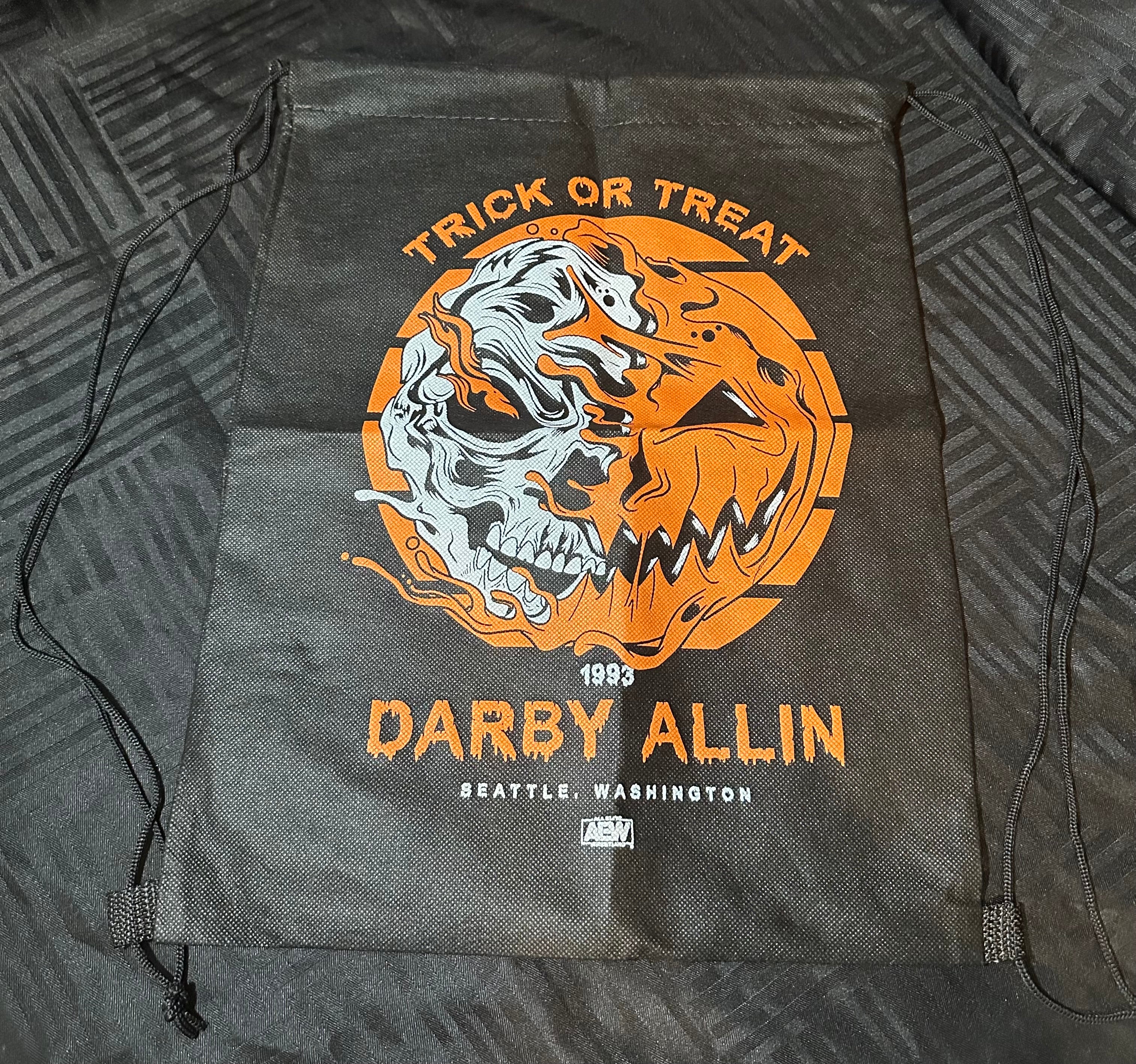 Darby Allin Halloween Drawstring Bag