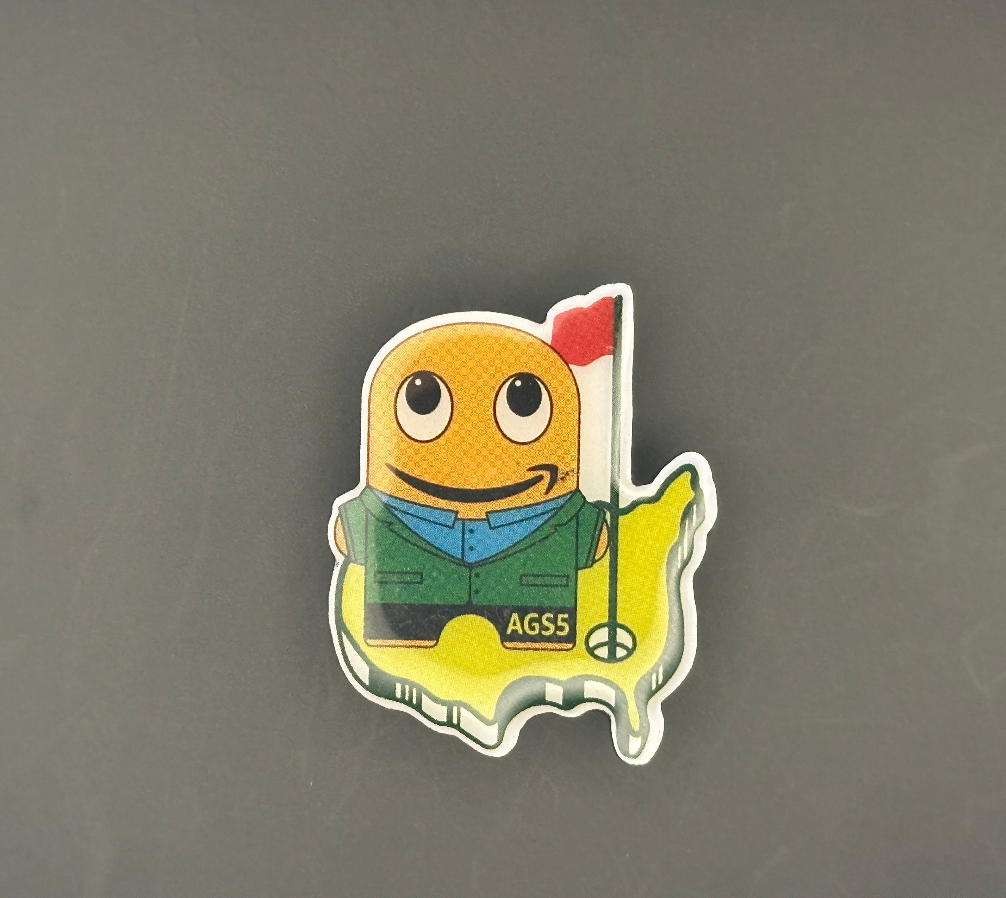 AGS5 Masters Peccy Enamel Pin