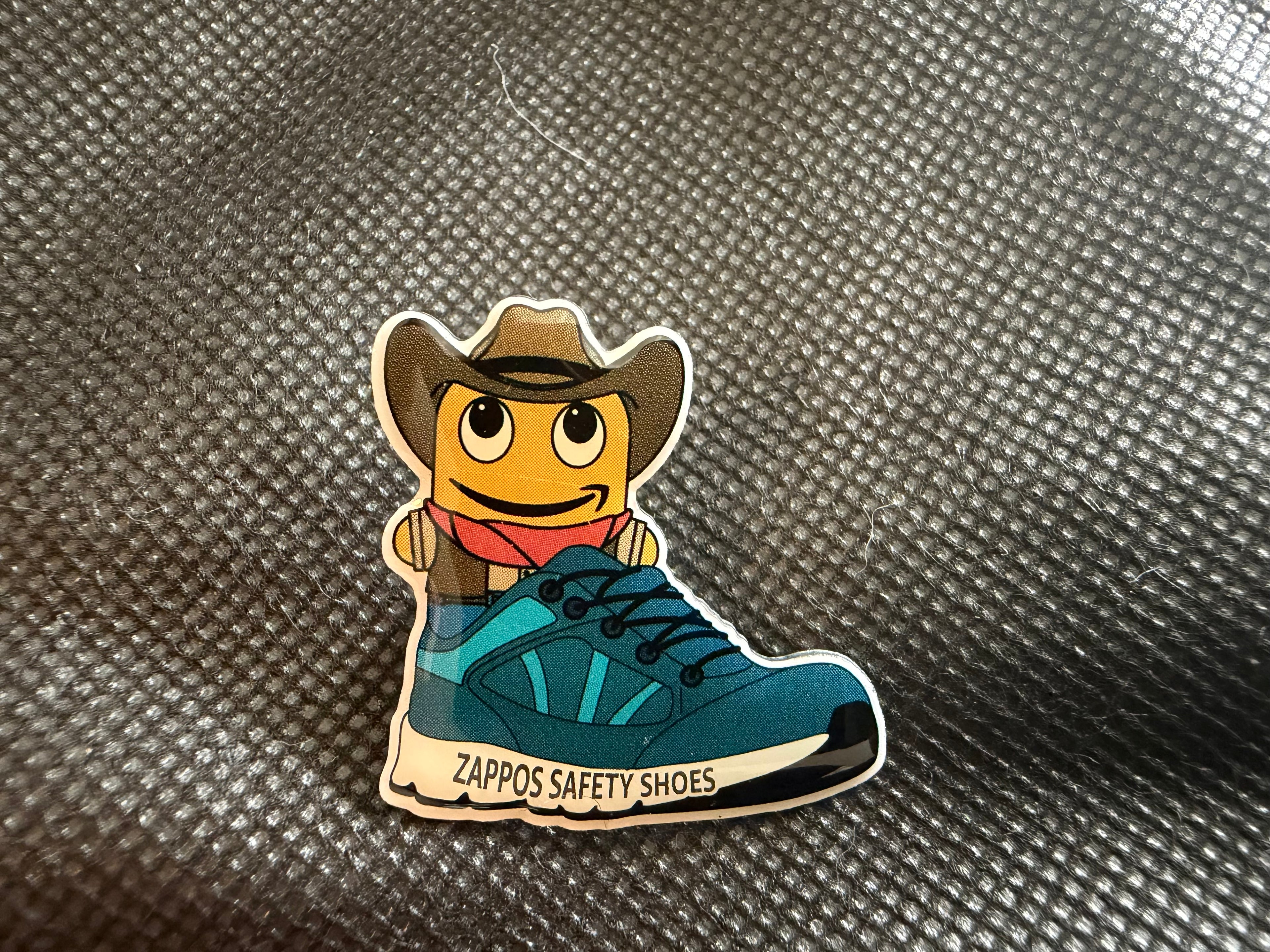 Zappos Peccy Enamel Pin