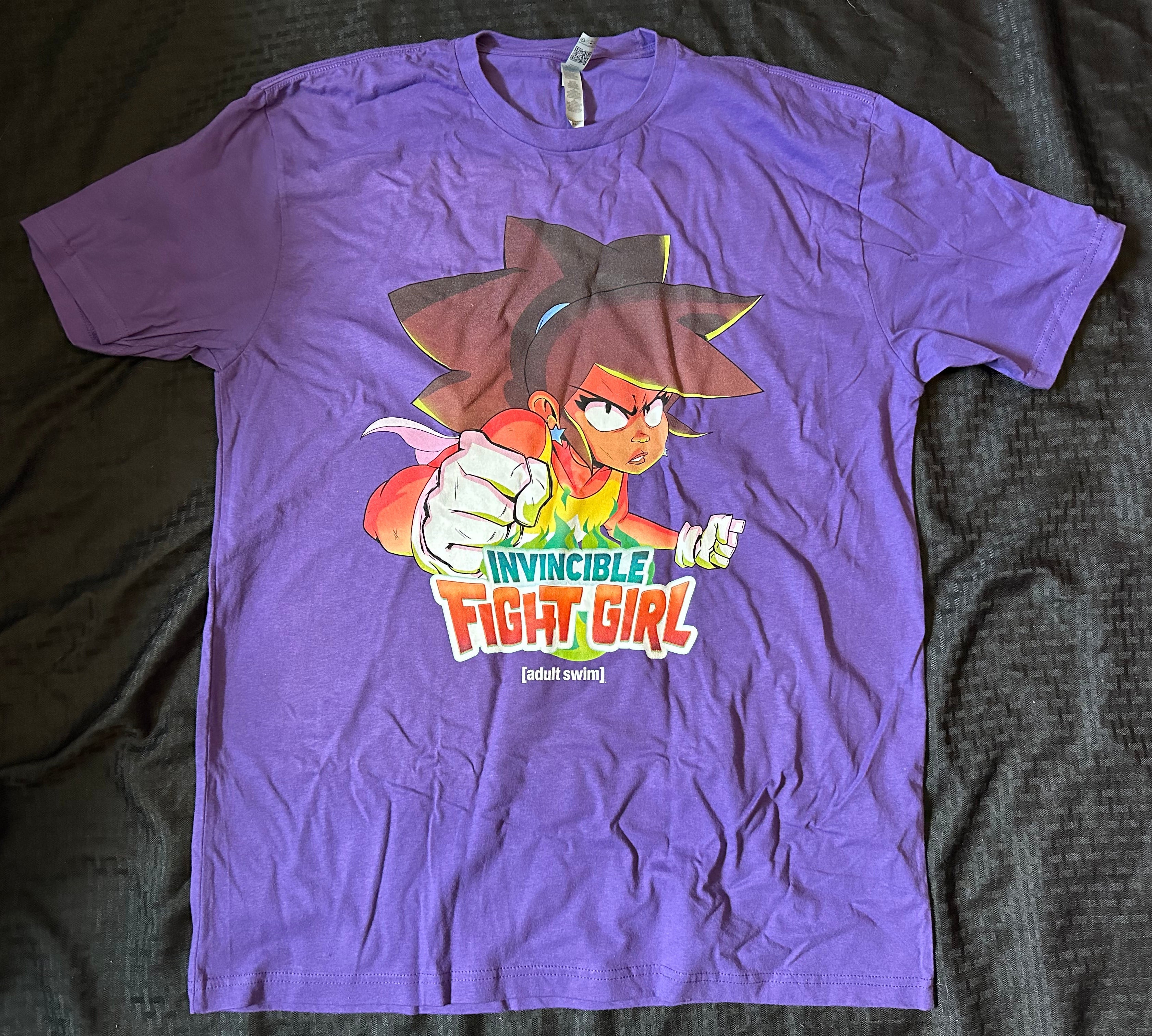 Invisible Fight Girl