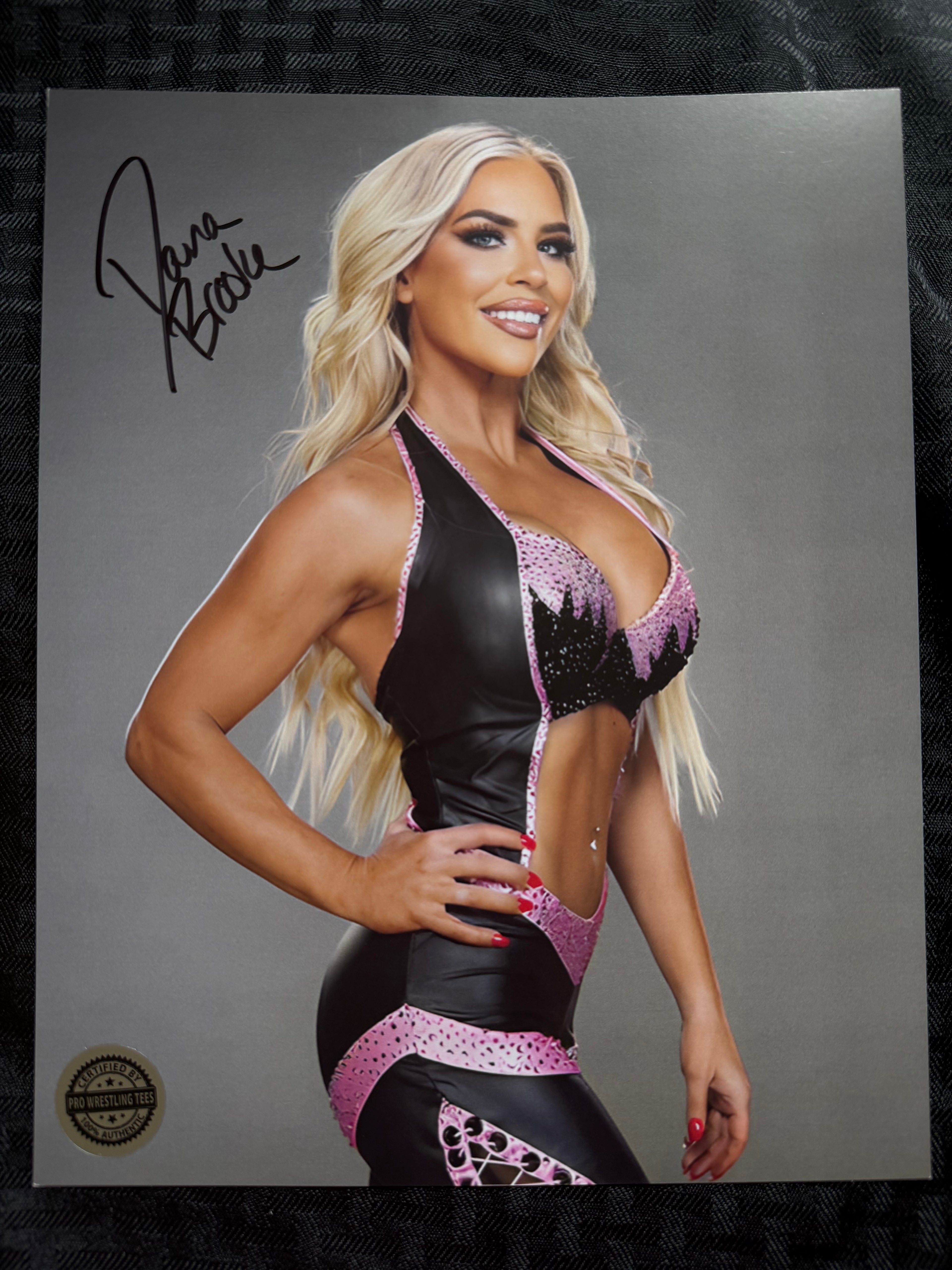 Dana Brooke signed 8x10 w/ COA