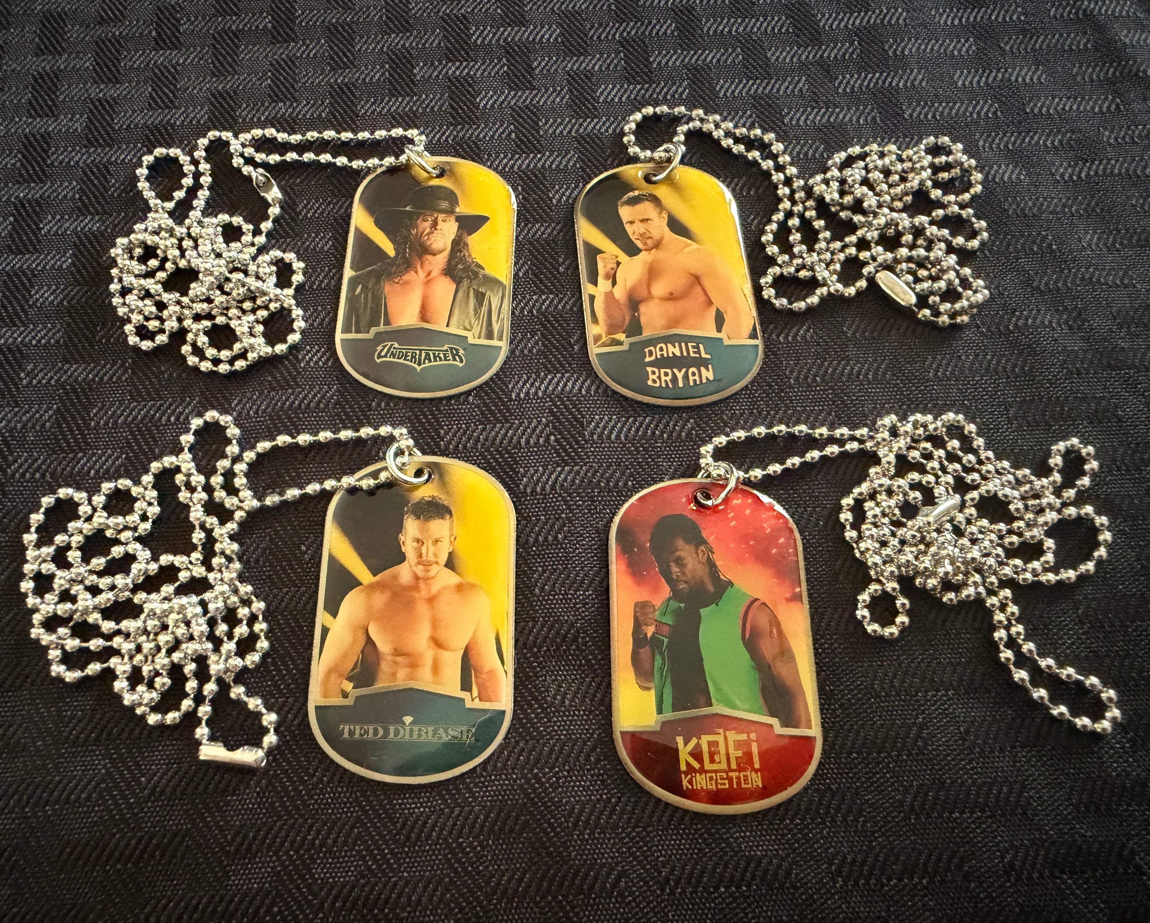 WWE Dog Tag Lot