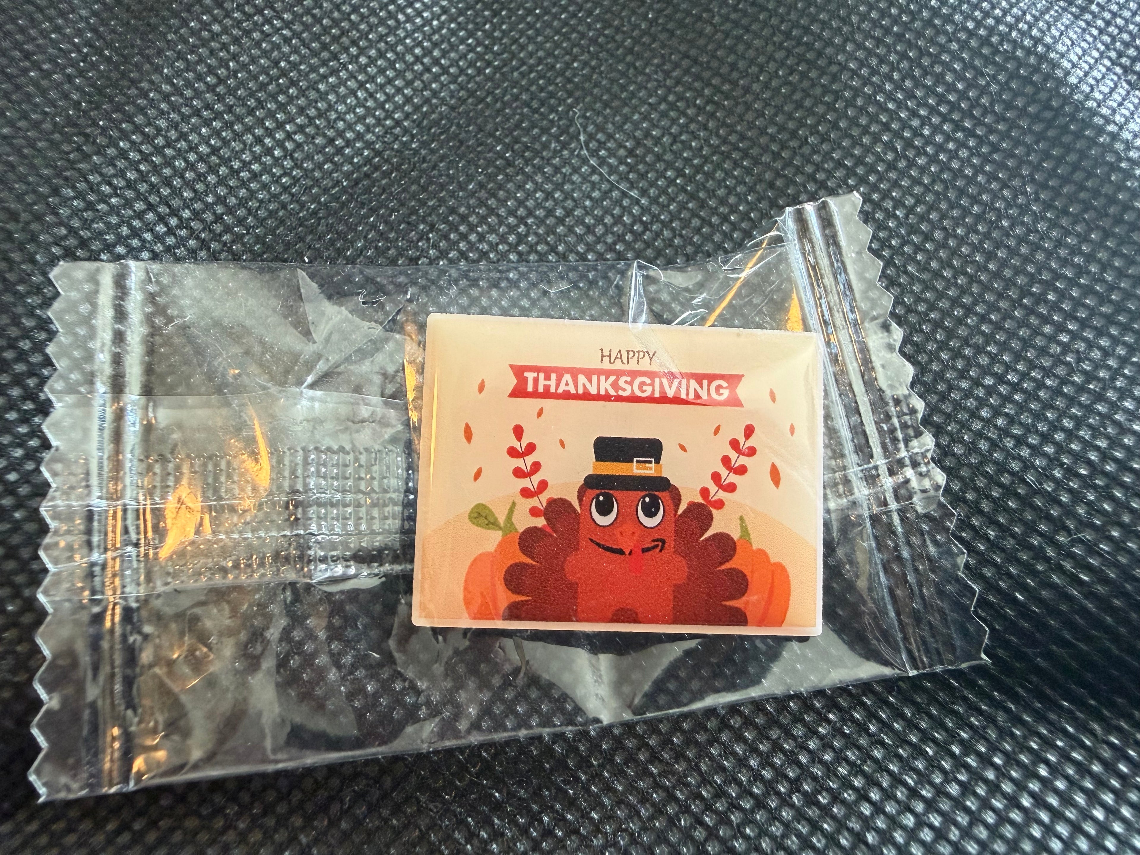 Thanksgiving Turkey Peccy Enamel Pin