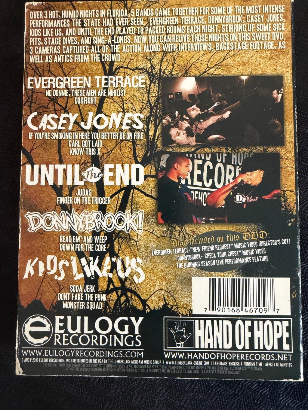 Eulogy Tour DVD/CD Combo