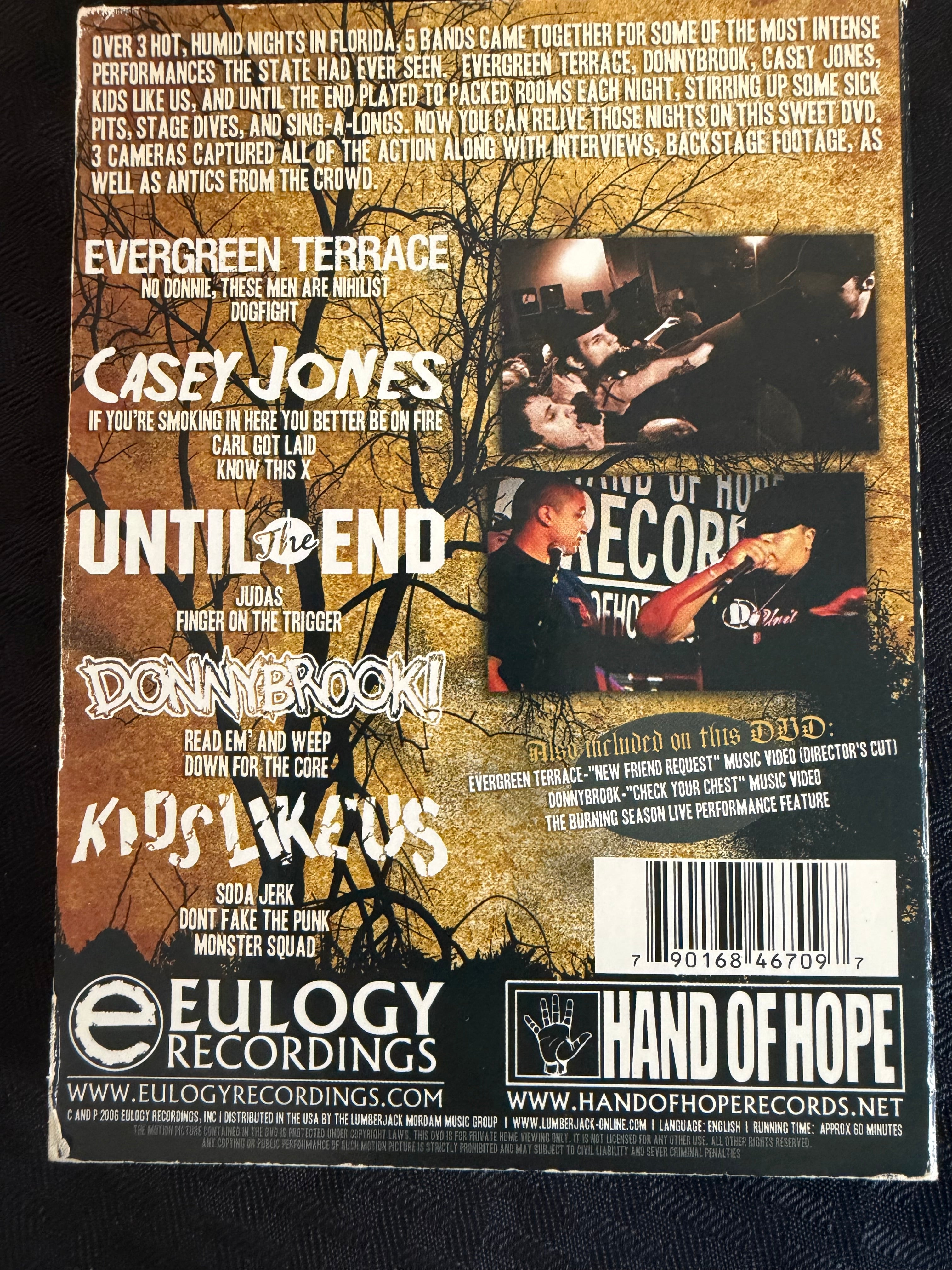 Eulogy Tour DVD/CD Combo