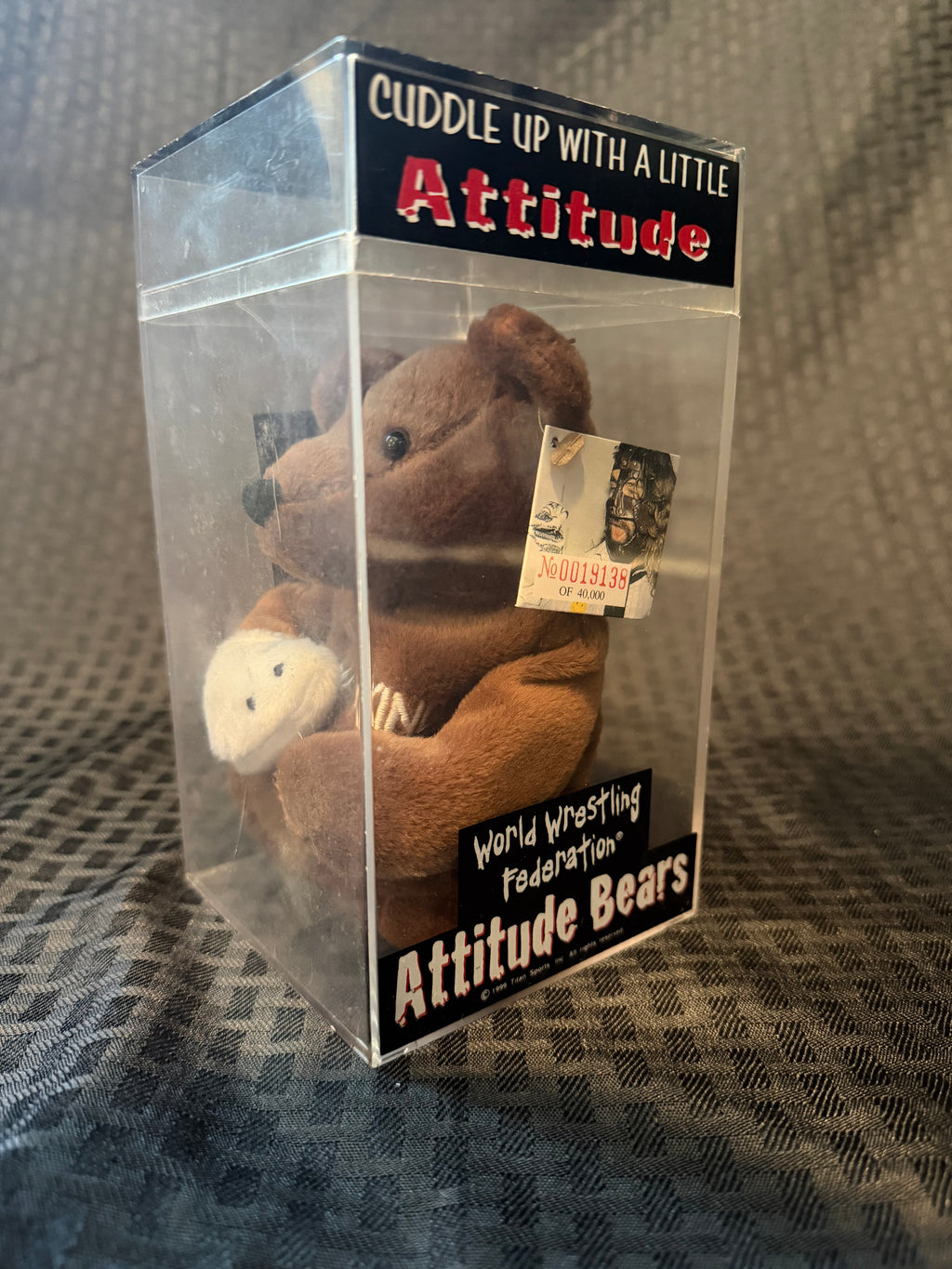 WWF Mankind Attitude Bear