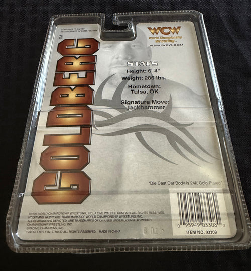 1 of 9,998 WCW Goldberg 24k Gold Car
