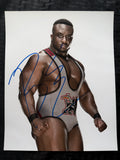 Big E Langston signed 8x10