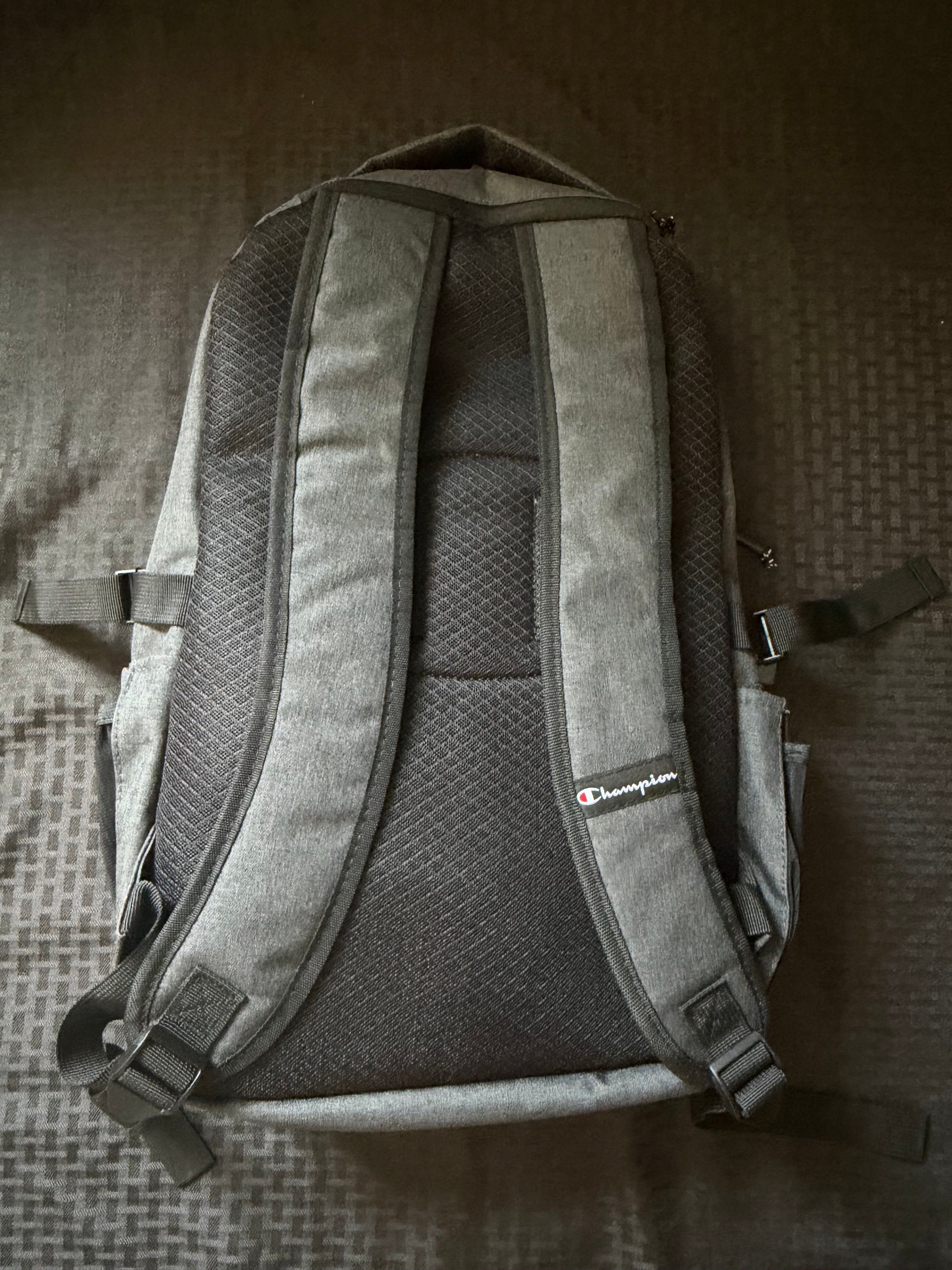 Champion Smile Grey Bookbag