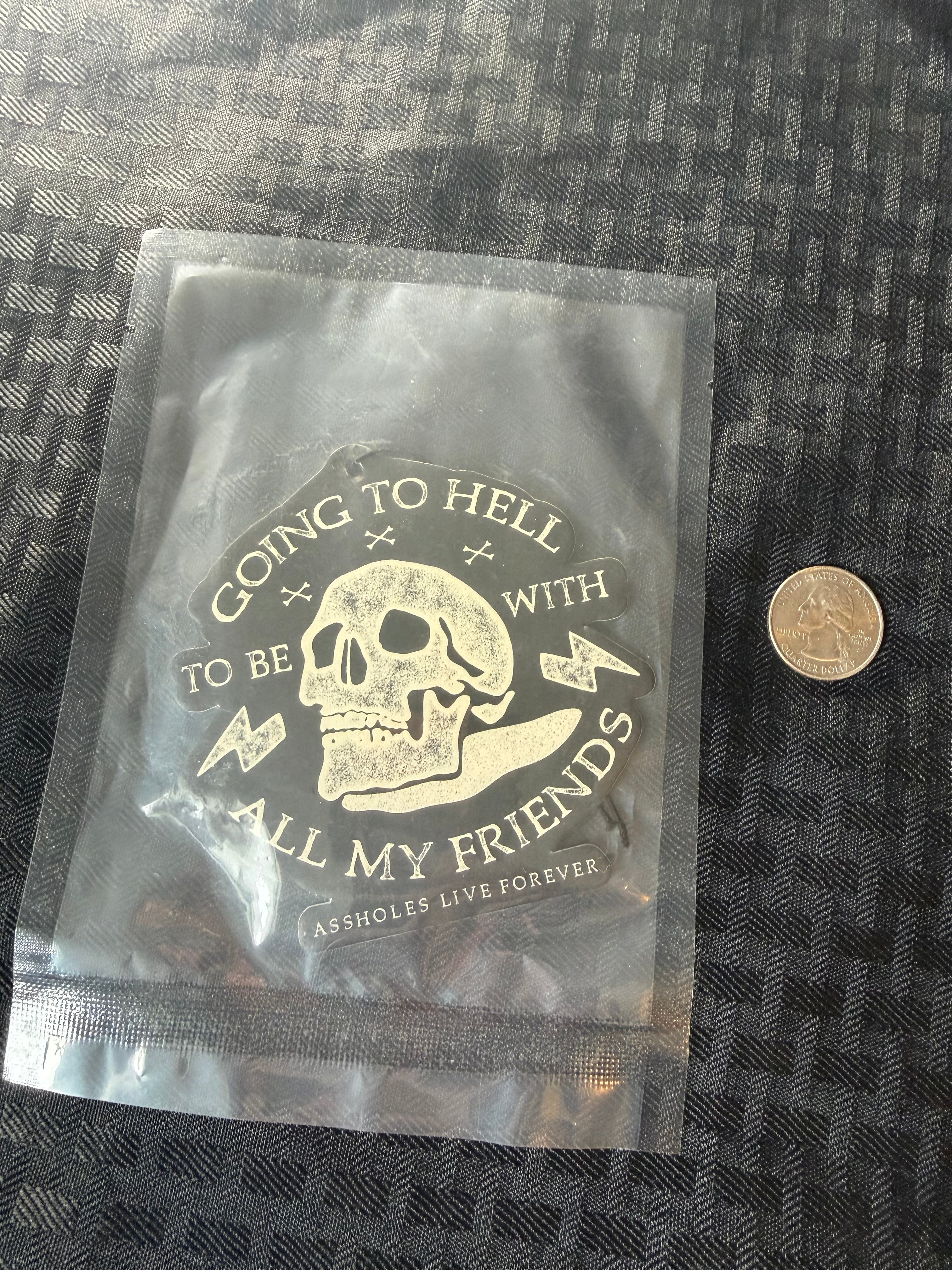 Going to Hell Air Freshener