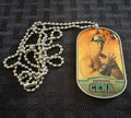 John Cena WWE Dog Tag Relic