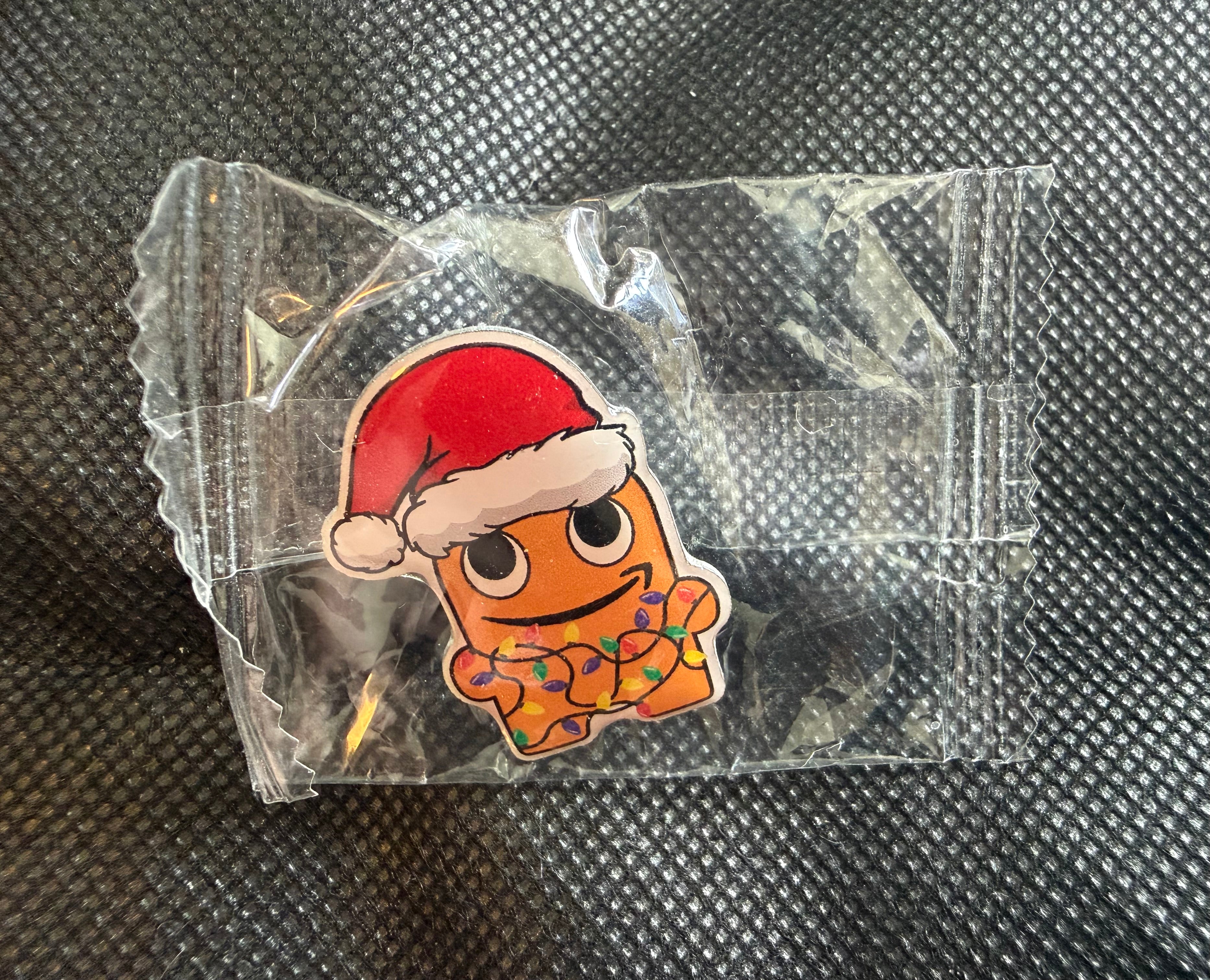 Santa Hat Peccy Enamel Pin
