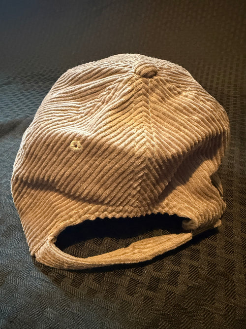 Assholes Live Forever Beige Corduroy Hat