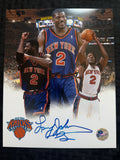 Larry Johnson signed 8x10 w/ COA