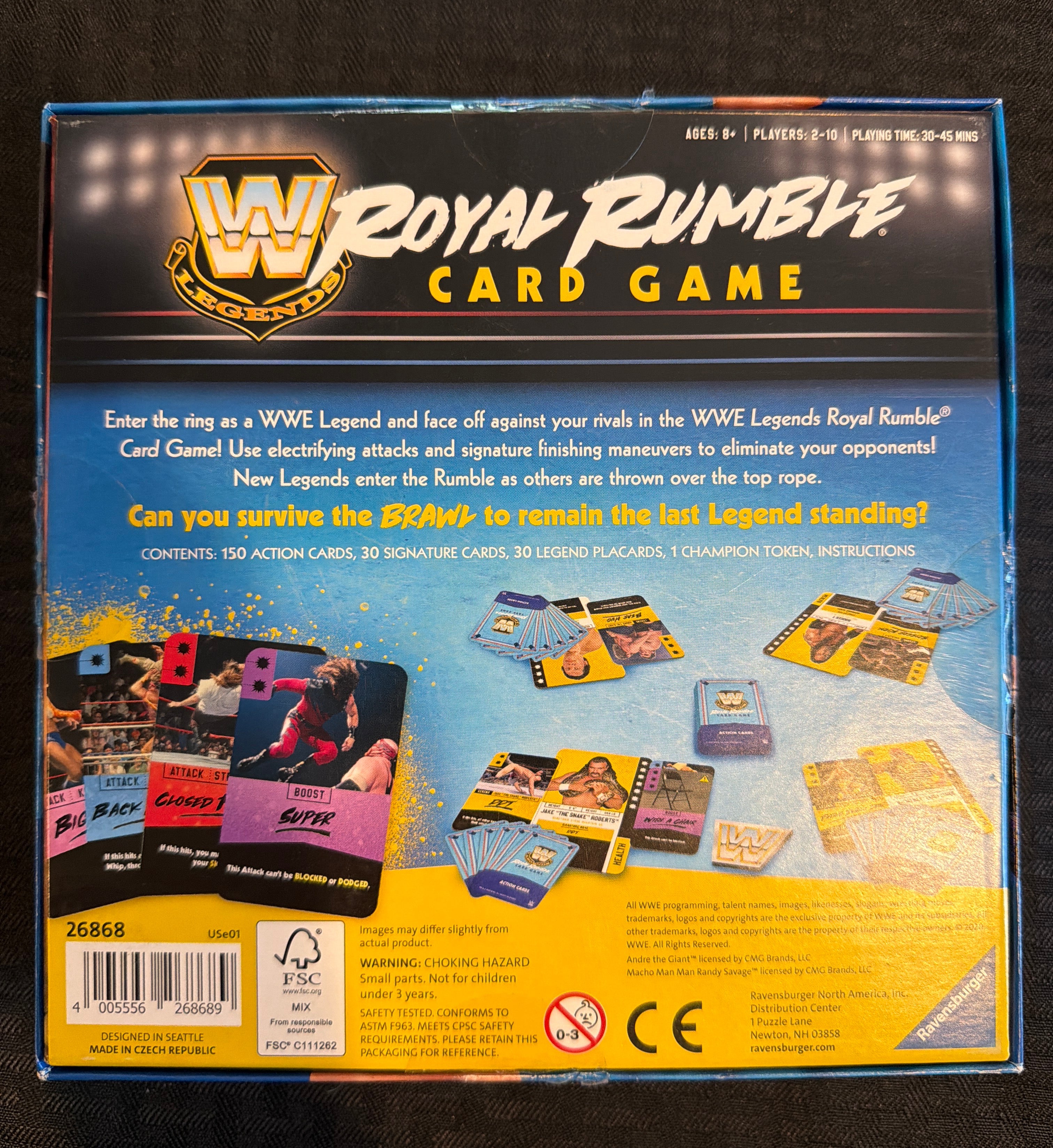 WWE Royal Rumble Card Game