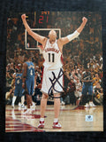 Zydrunus Ilgauskas signed 8x10 w/ COA