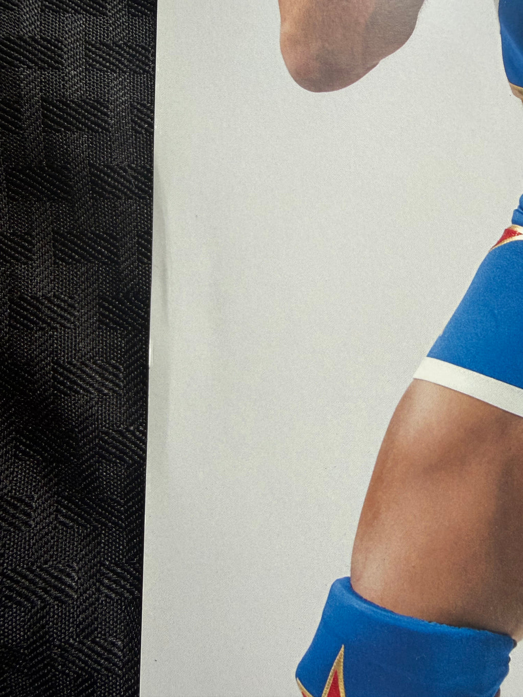 Kurt Angle signed 8x10 (Damaged)