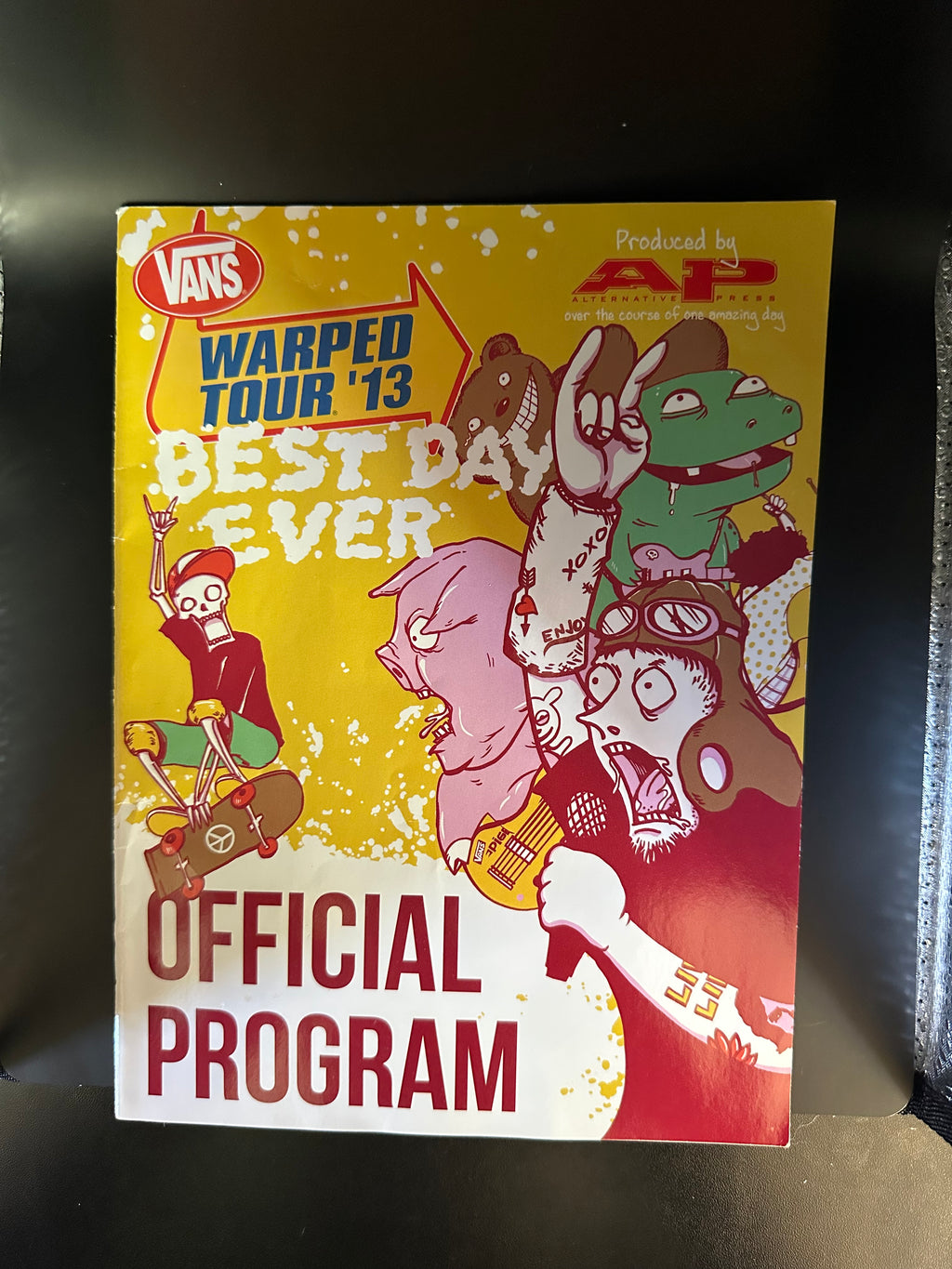 Warped Tour 2013 Official Program