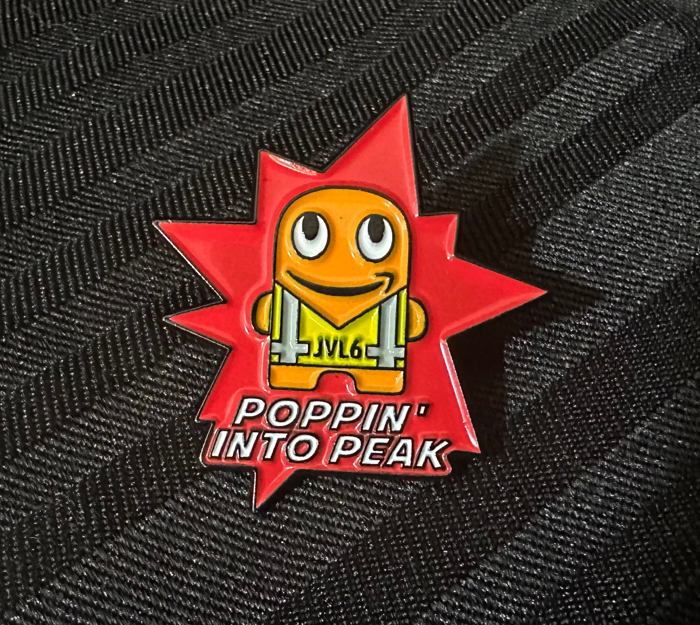 JVL6 Peccy Enamel Pin