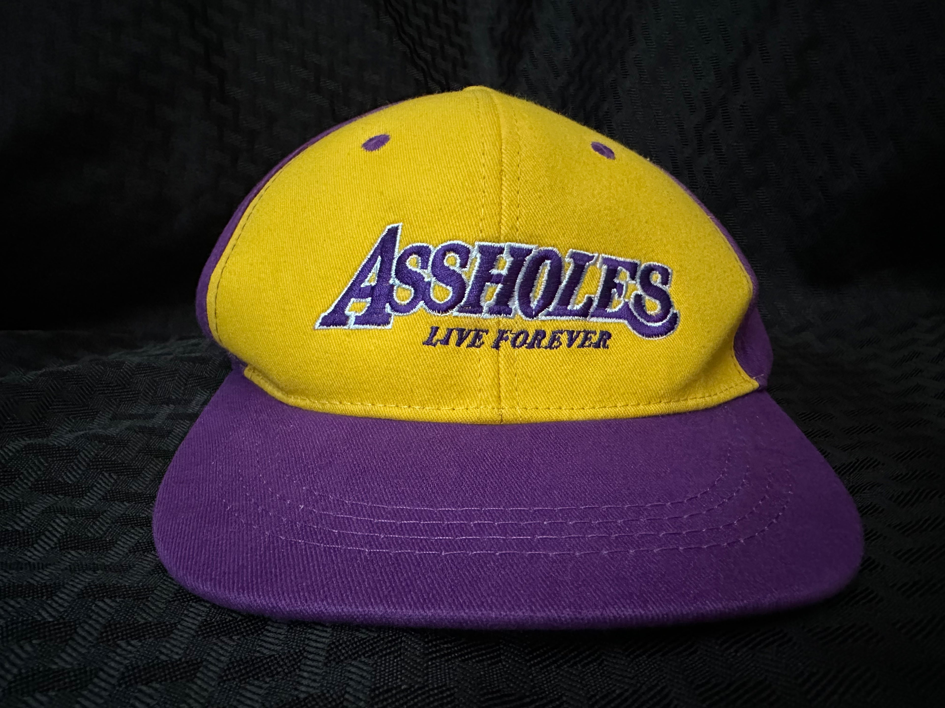 Assholes Live Forever Lakers Style Hat