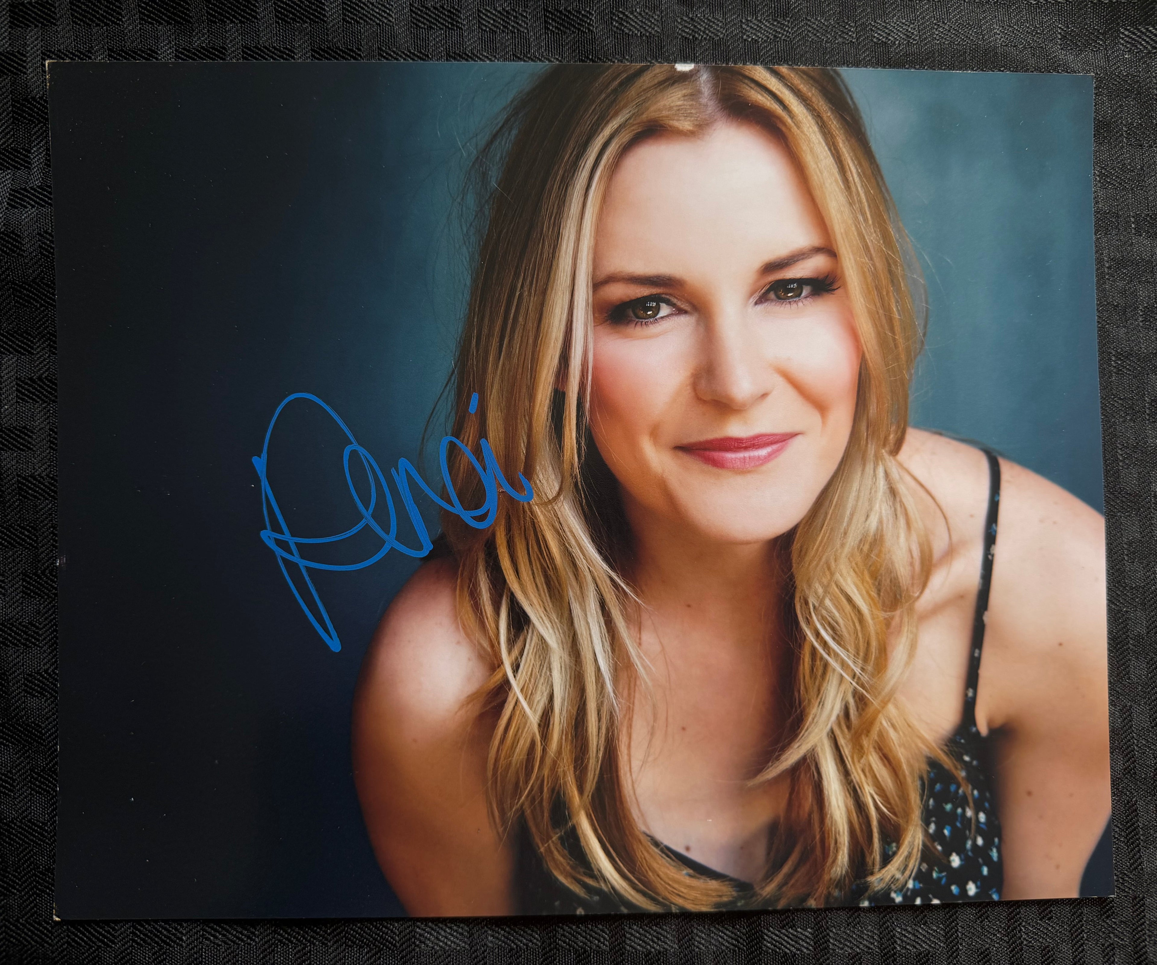 Renee Young signed 8x10 (Damaged)
