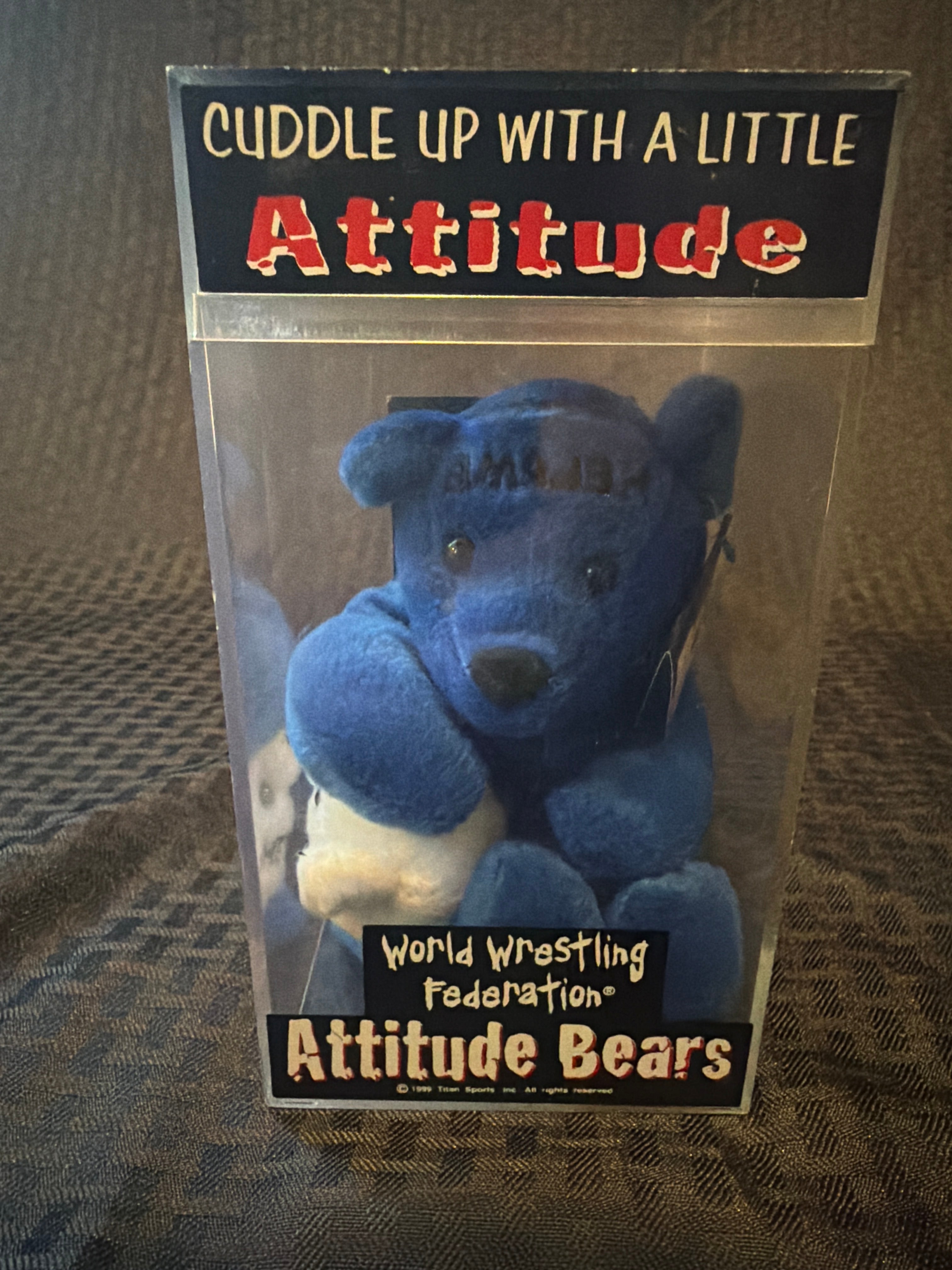 WWF Al Snow Attitude Bear
