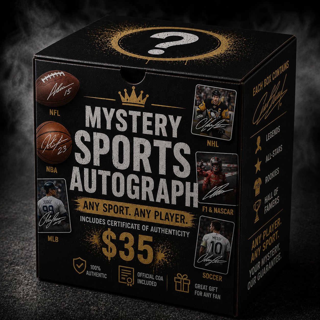 $35 Sports Autograph Mystery Box