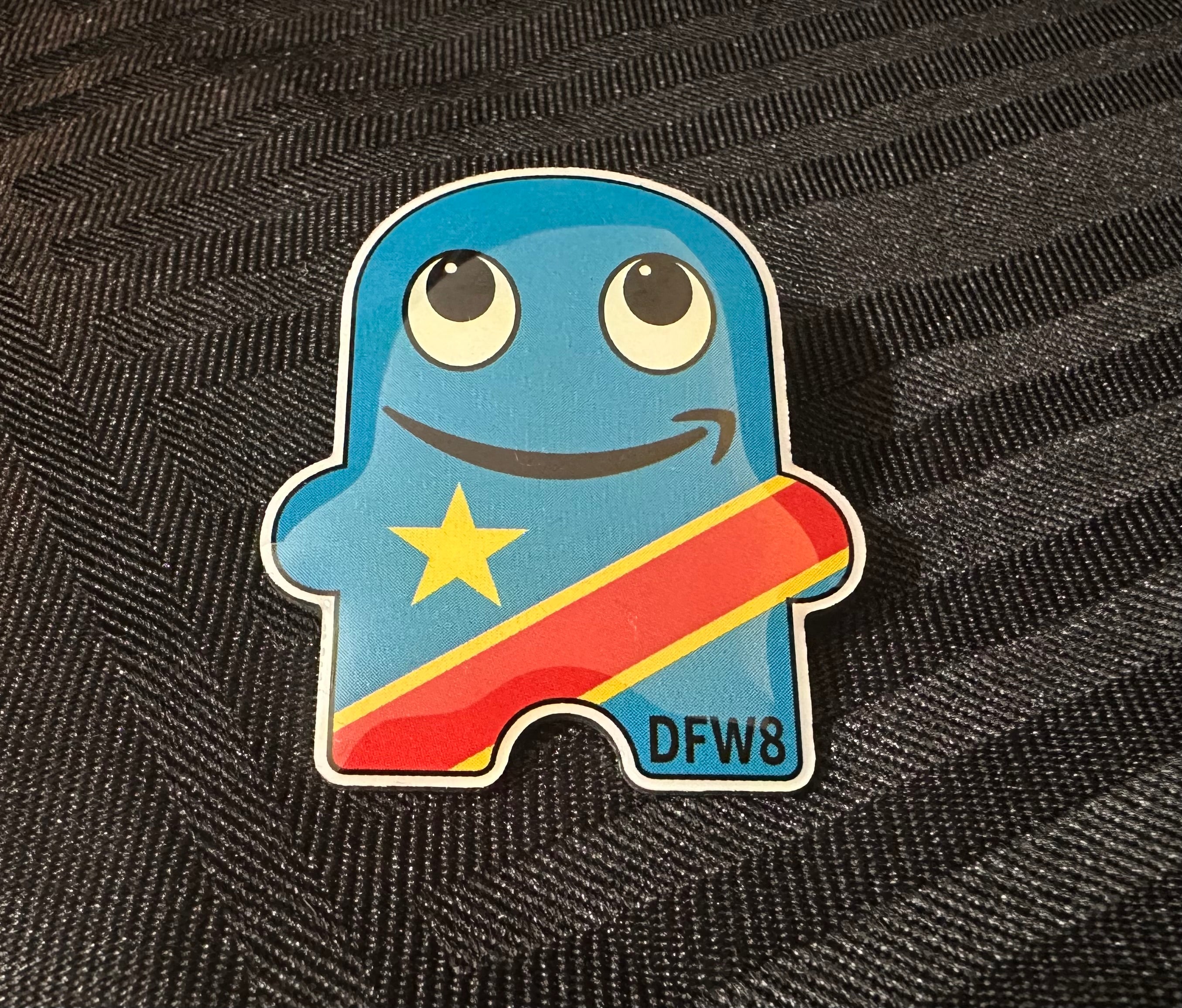 DFW8 Peccy Enamel Pin