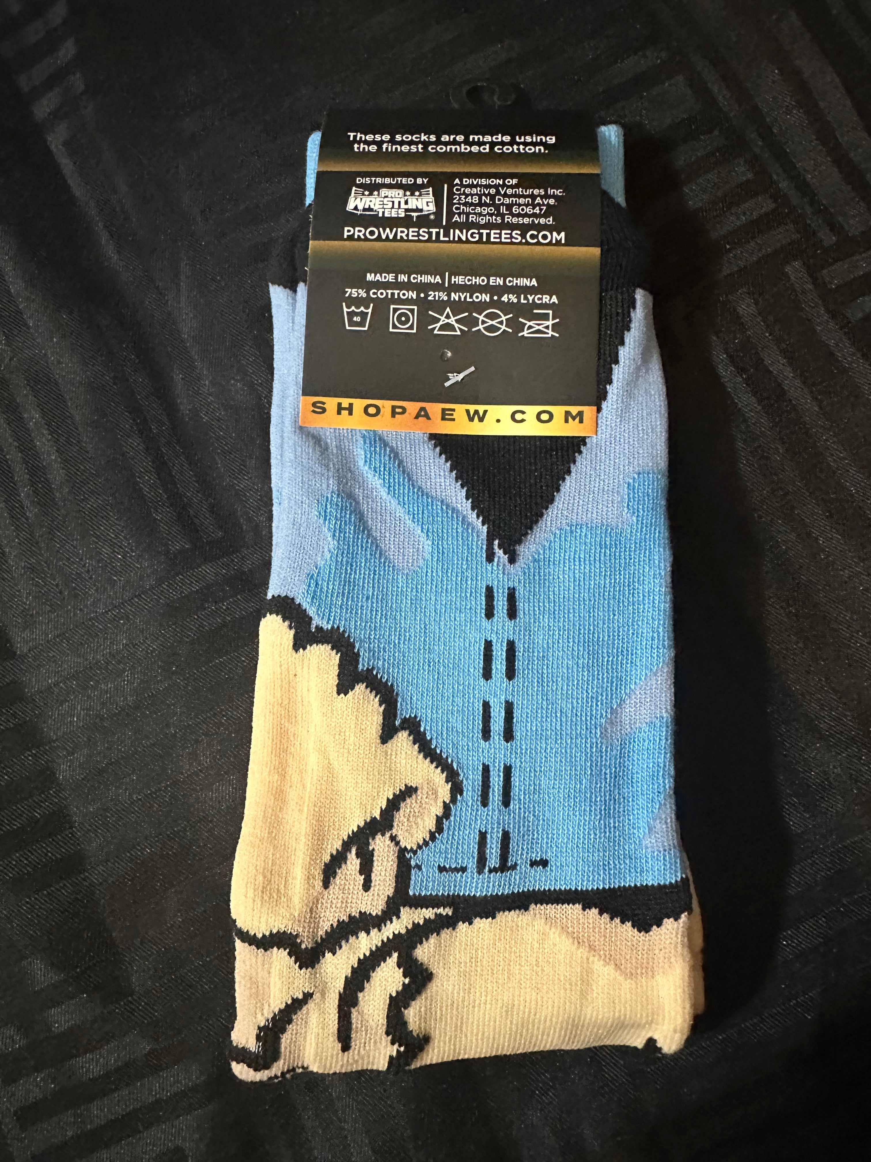 Orange Cassidy Super Kicks Socks