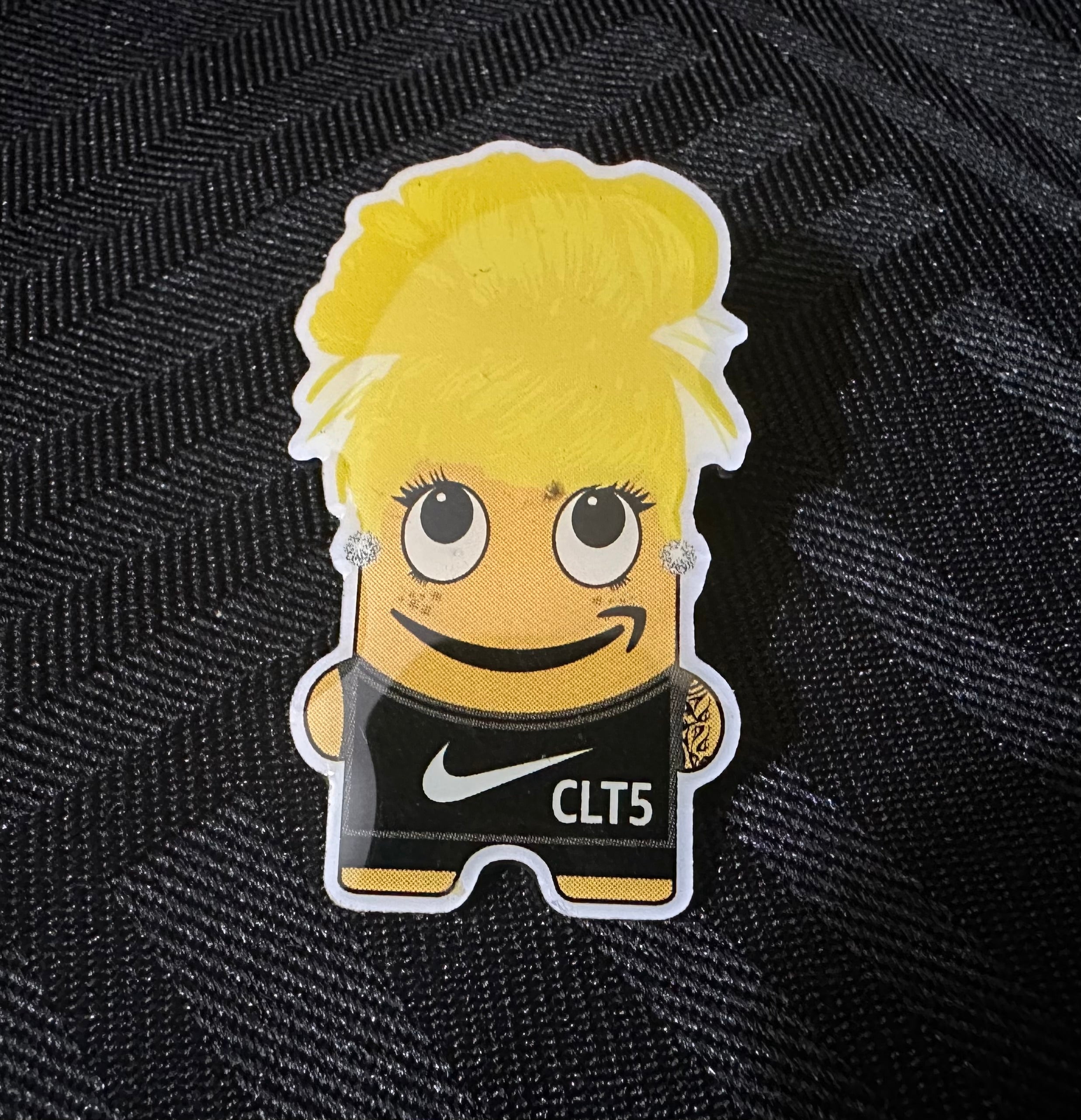 CLT5 Nike Woman Peccy Enamel Pin