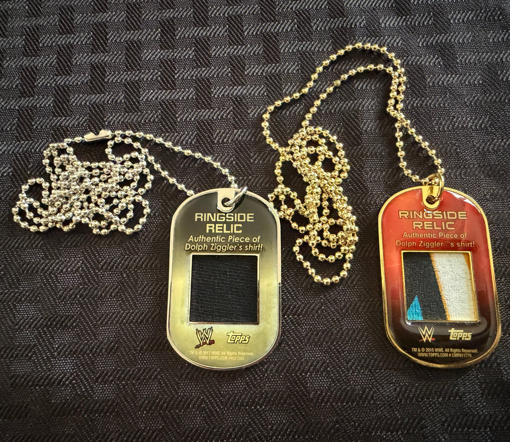 Dolph Ziggler (Nic Nemeth) WWE Dog Tag Lot