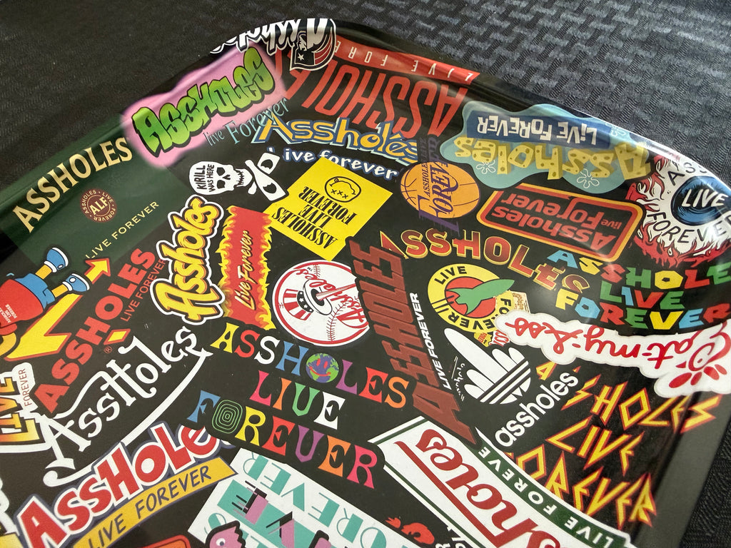 Assholes Live Forever Utility Tray