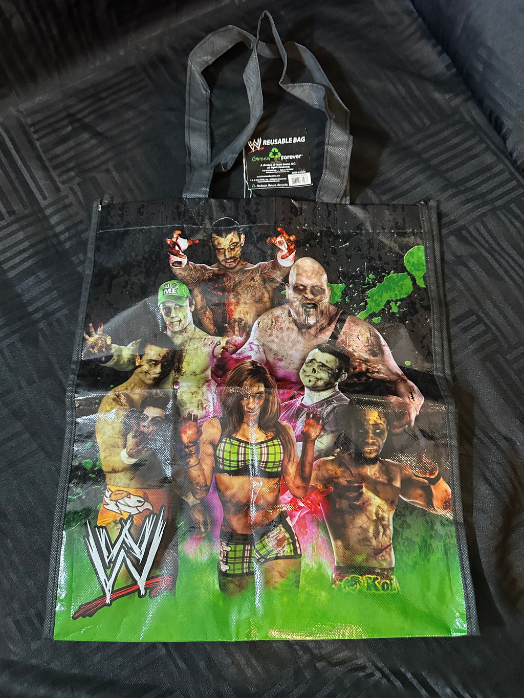 Vintage WWE Halloween Tote Bag