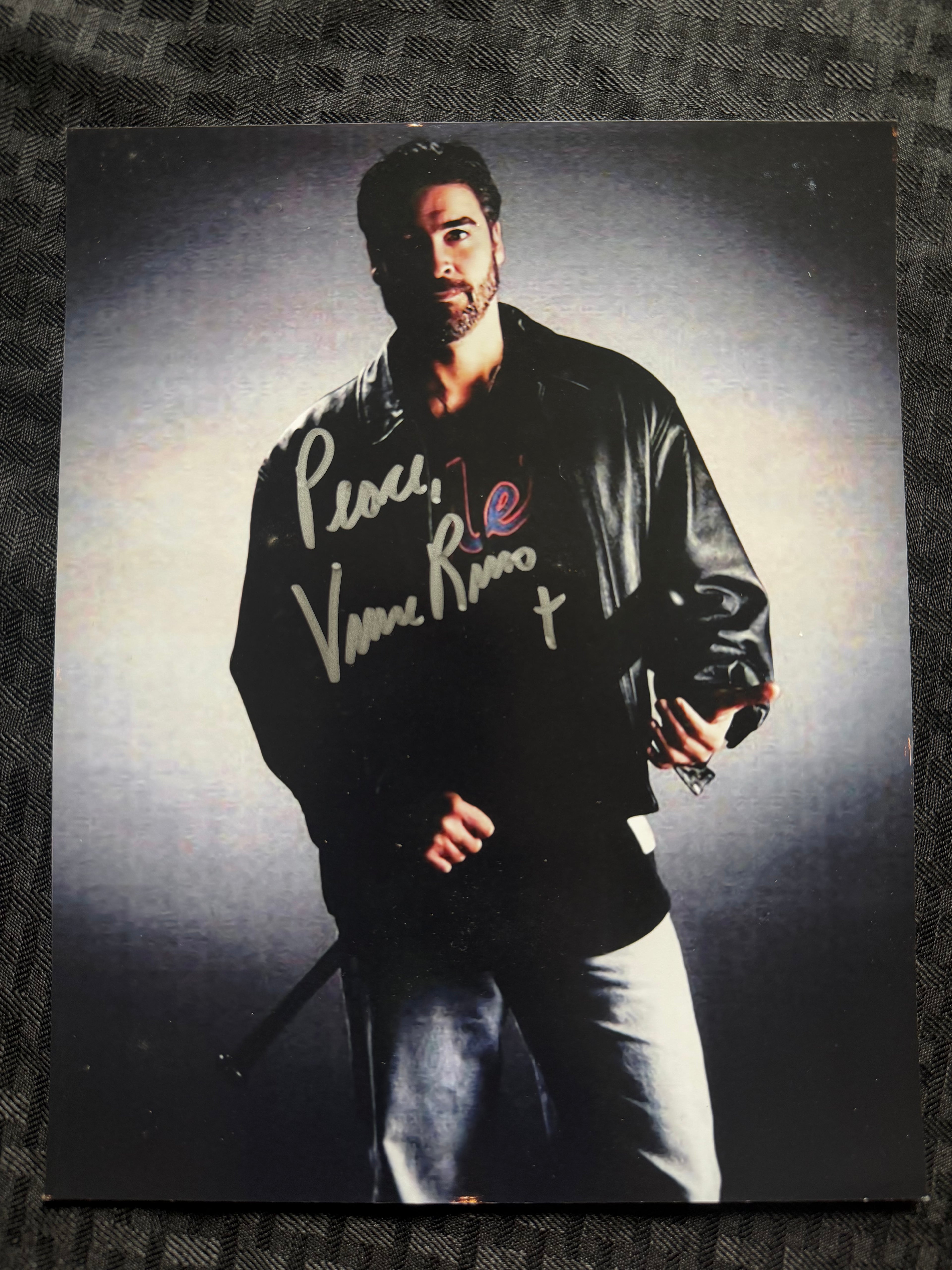 Vince Russo signed 8x10